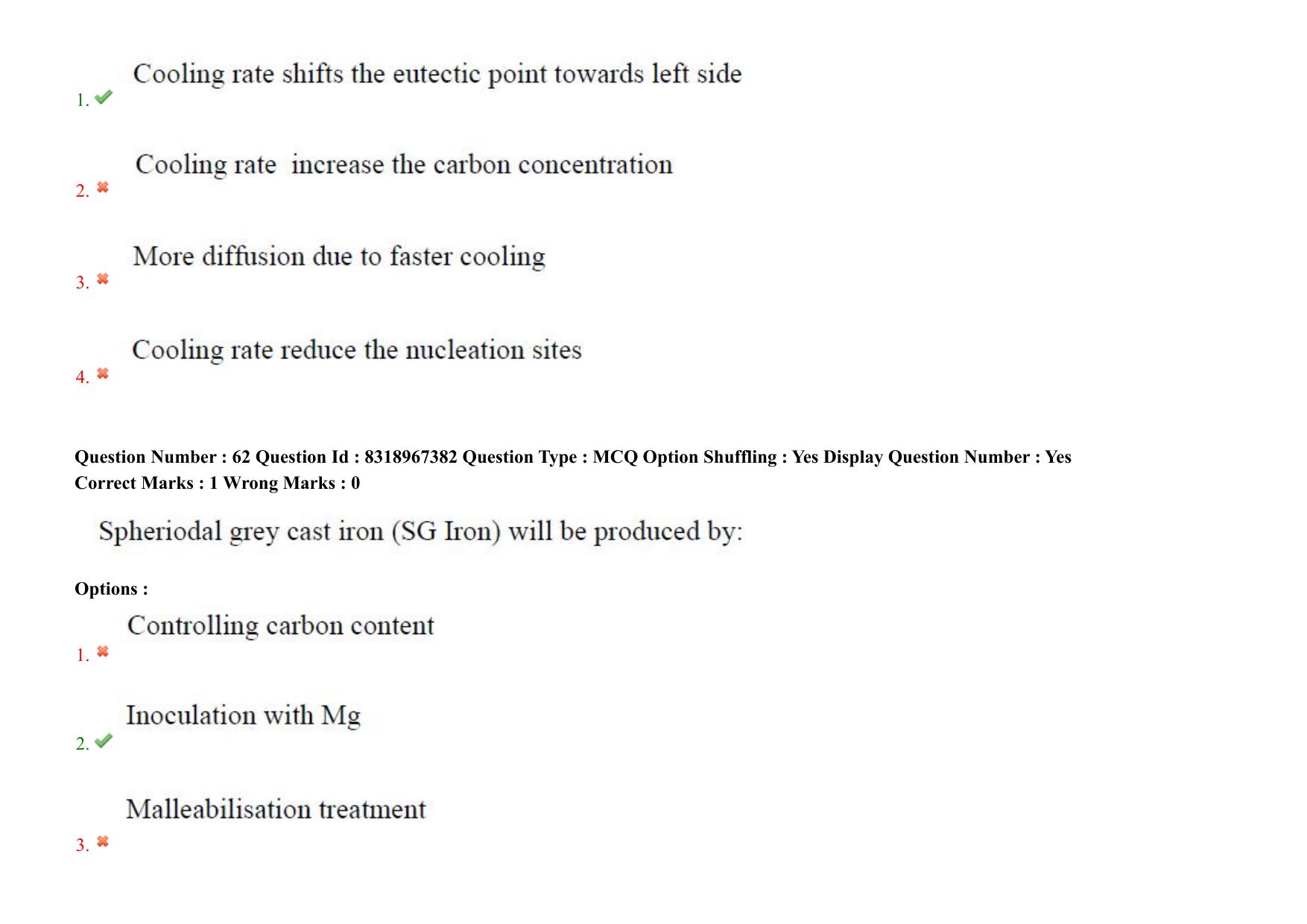 AP PGCET 2025 Metallurgy Paper with Answer Key - Page 47
