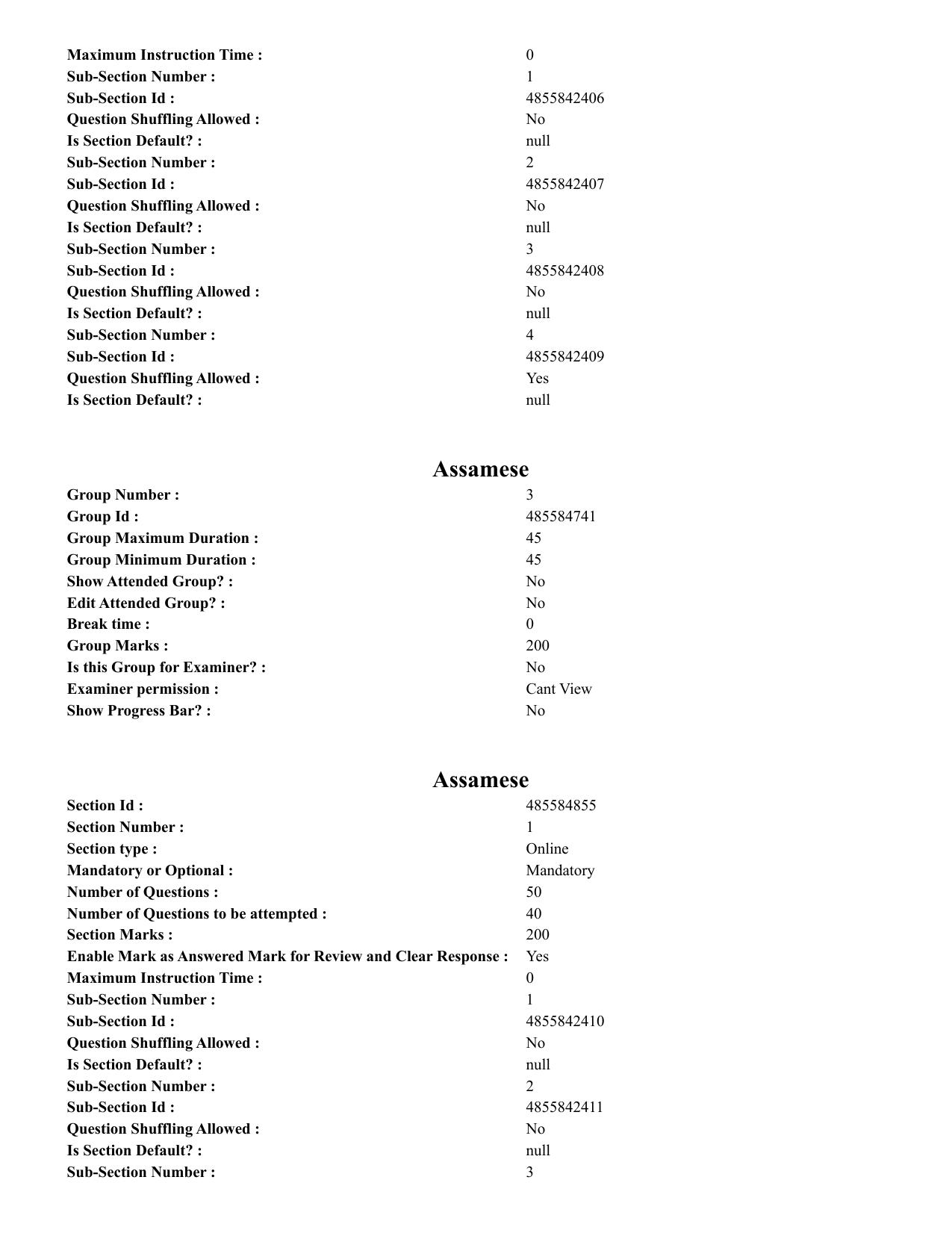 CUET 2023 English Gujarati Shift 1 Question Papers - 18 June 2023 - Page 34