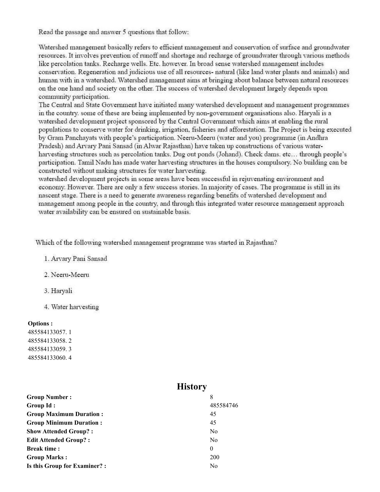 CUET 2023 English Gujarati Shift 1 Question Papers - 18 June 2023 - Page 128