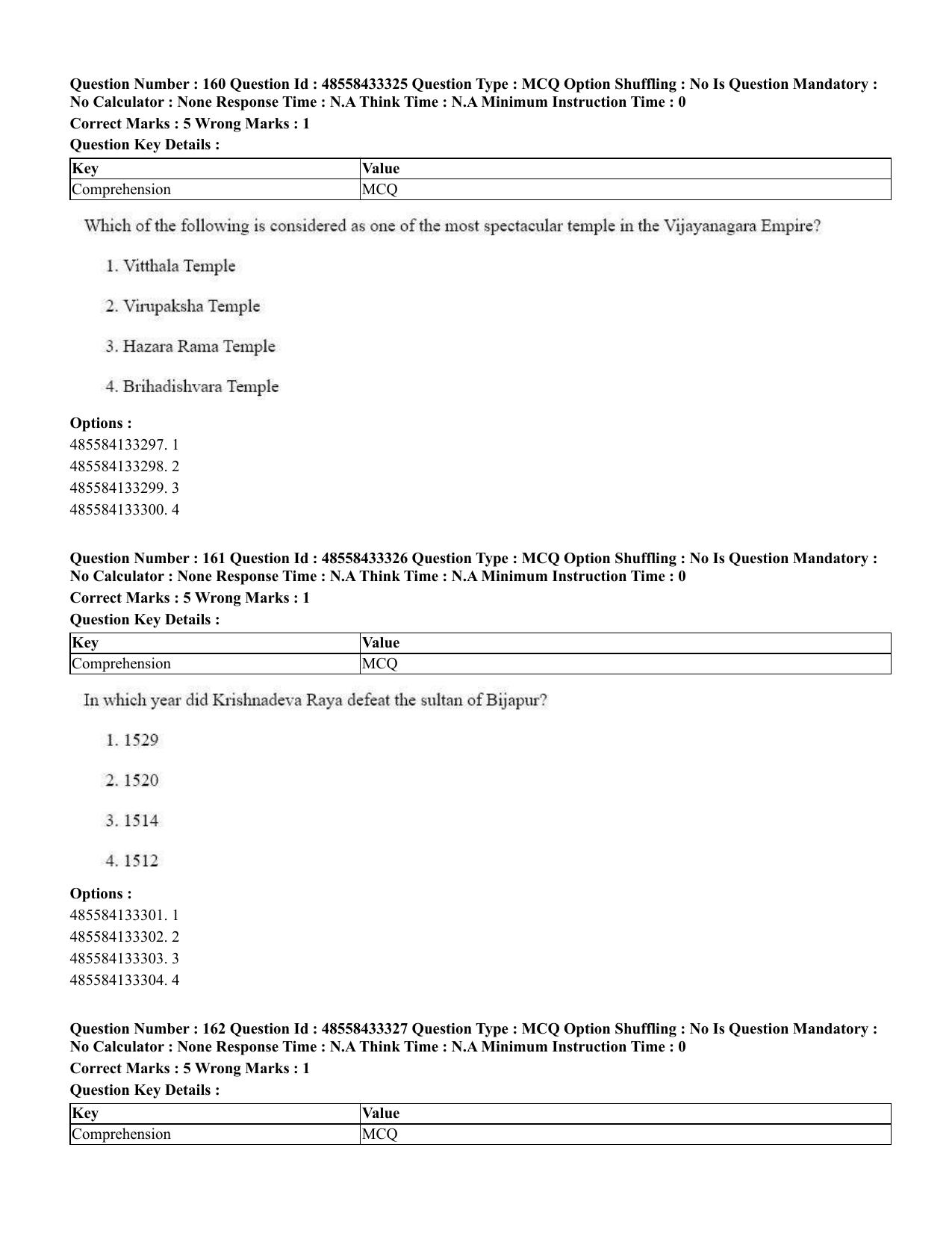 CUET 2023 English Gujarati Shift 1 Question Papers - 18 June 2023 - Page 134