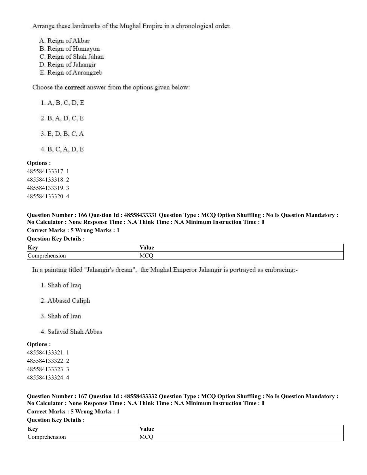 CUET 2023 English Gujarati Shift 1 Question Papers - 18 June 2023 - Page 137