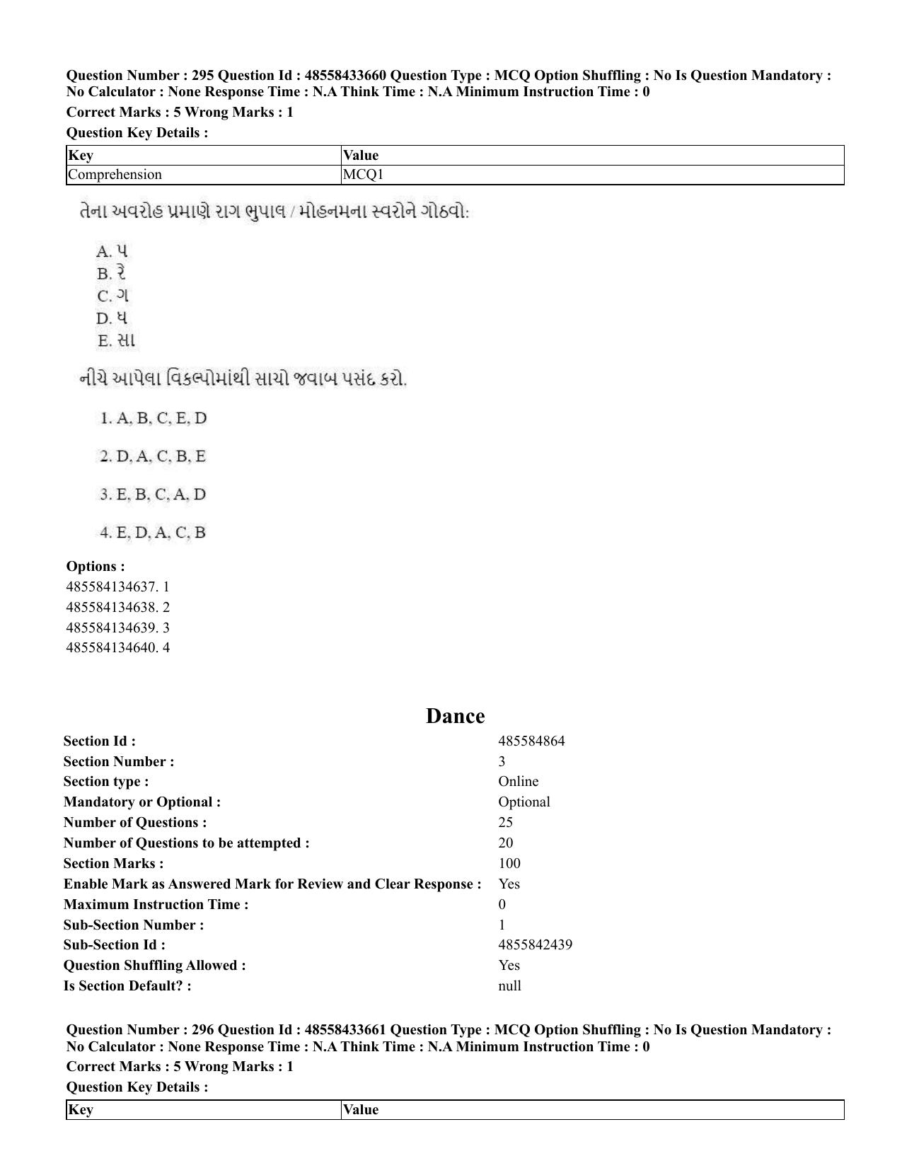 CUET 2023 English Gujarati Shift 1 Question Papers - 18 June 2023 - Page 271