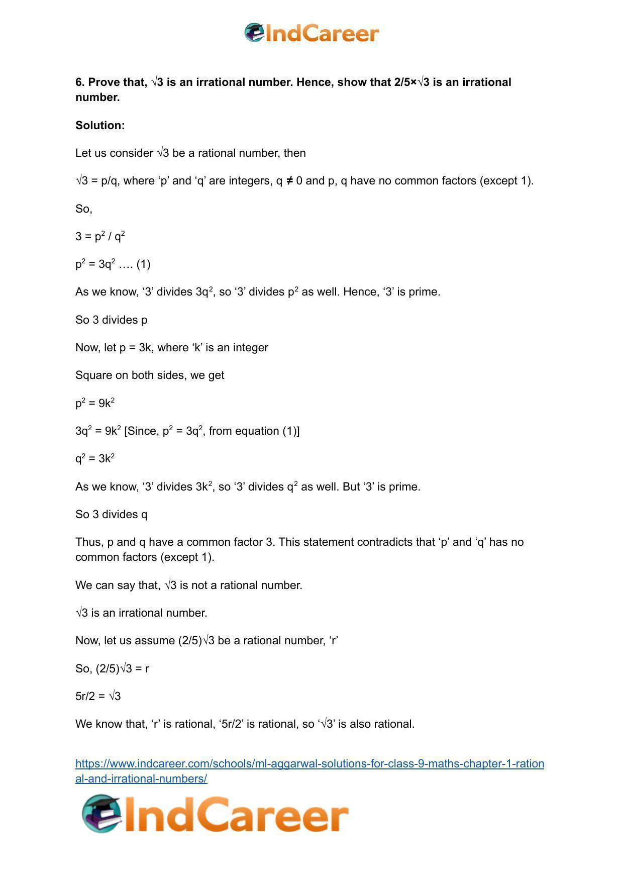 ML Aggarwal Solutions for Class 9 Maths Chapter 1- Rational and Irrational Numbers - Page 16