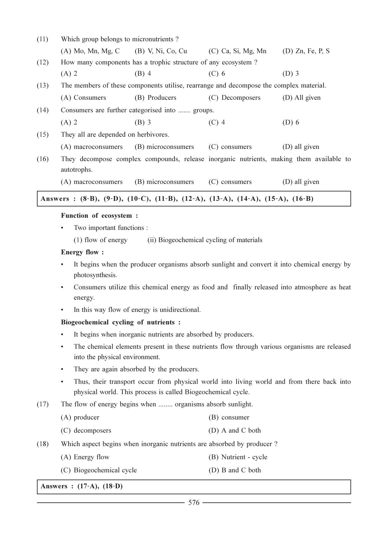 GSEB HSC Biology Question Paper (English Medium)- Chapter 28 - Page 4