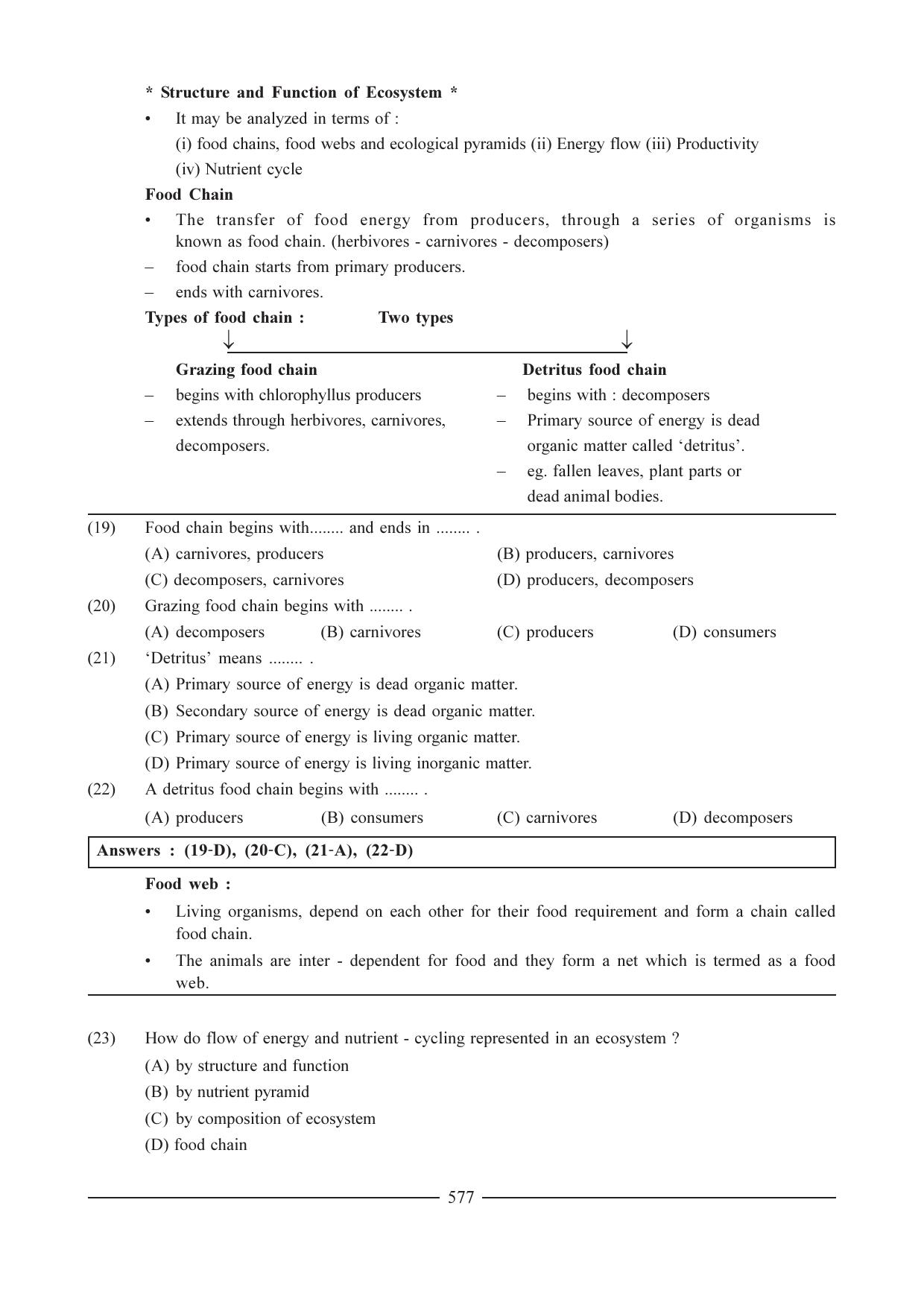 GSEB HSC Biology Question Paper (English Medium)- Chapter 28 - Page 5