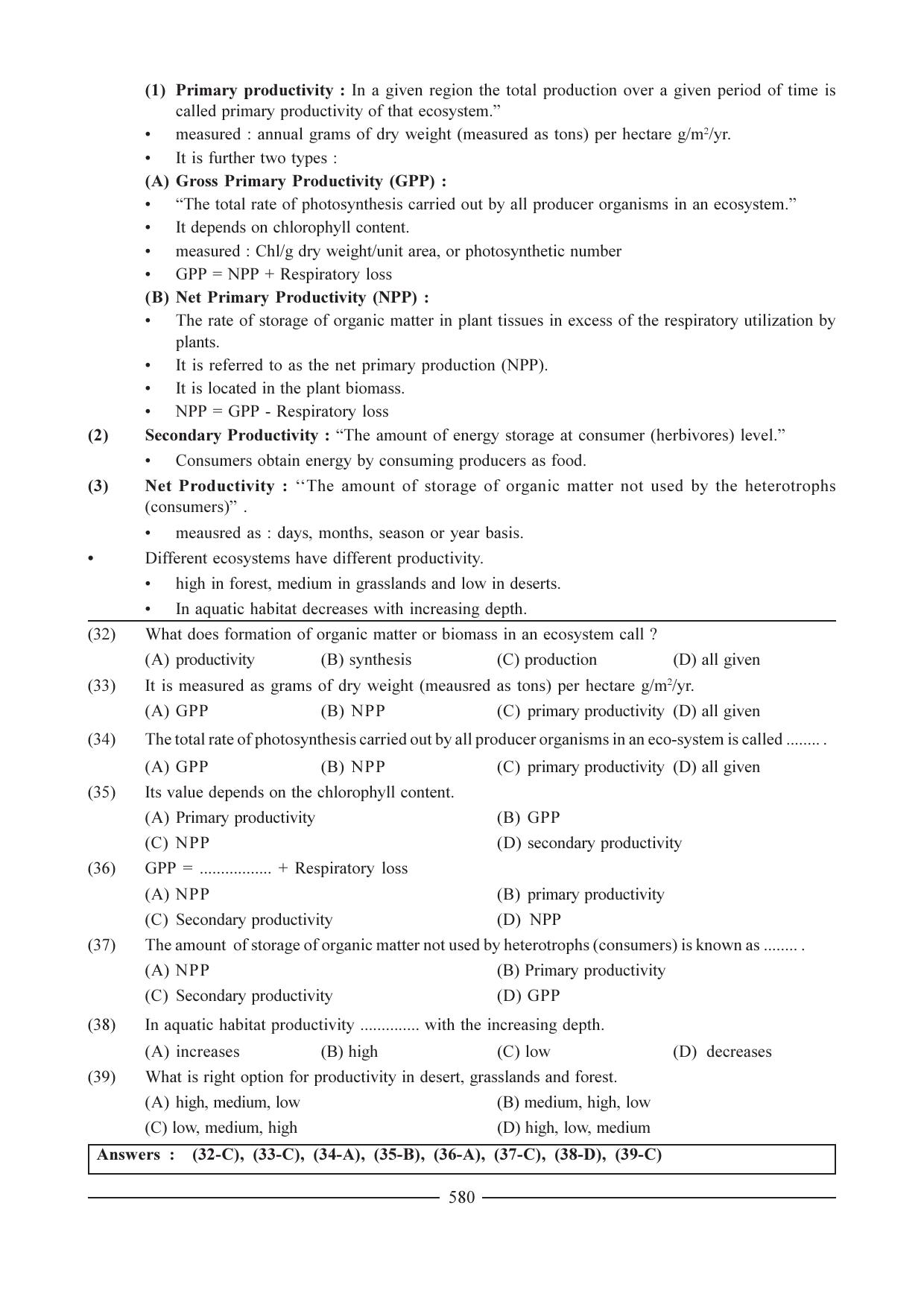 GSEB HSC Biology Question Paper (English Medium)- Chapter 28 - Page 8