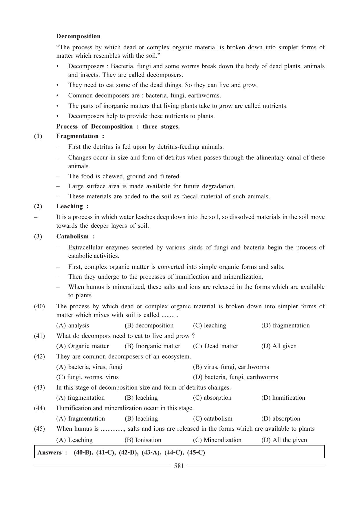 GSEB HSC Biology Question Paper (English Medium)- Chapter 28 - Page 9