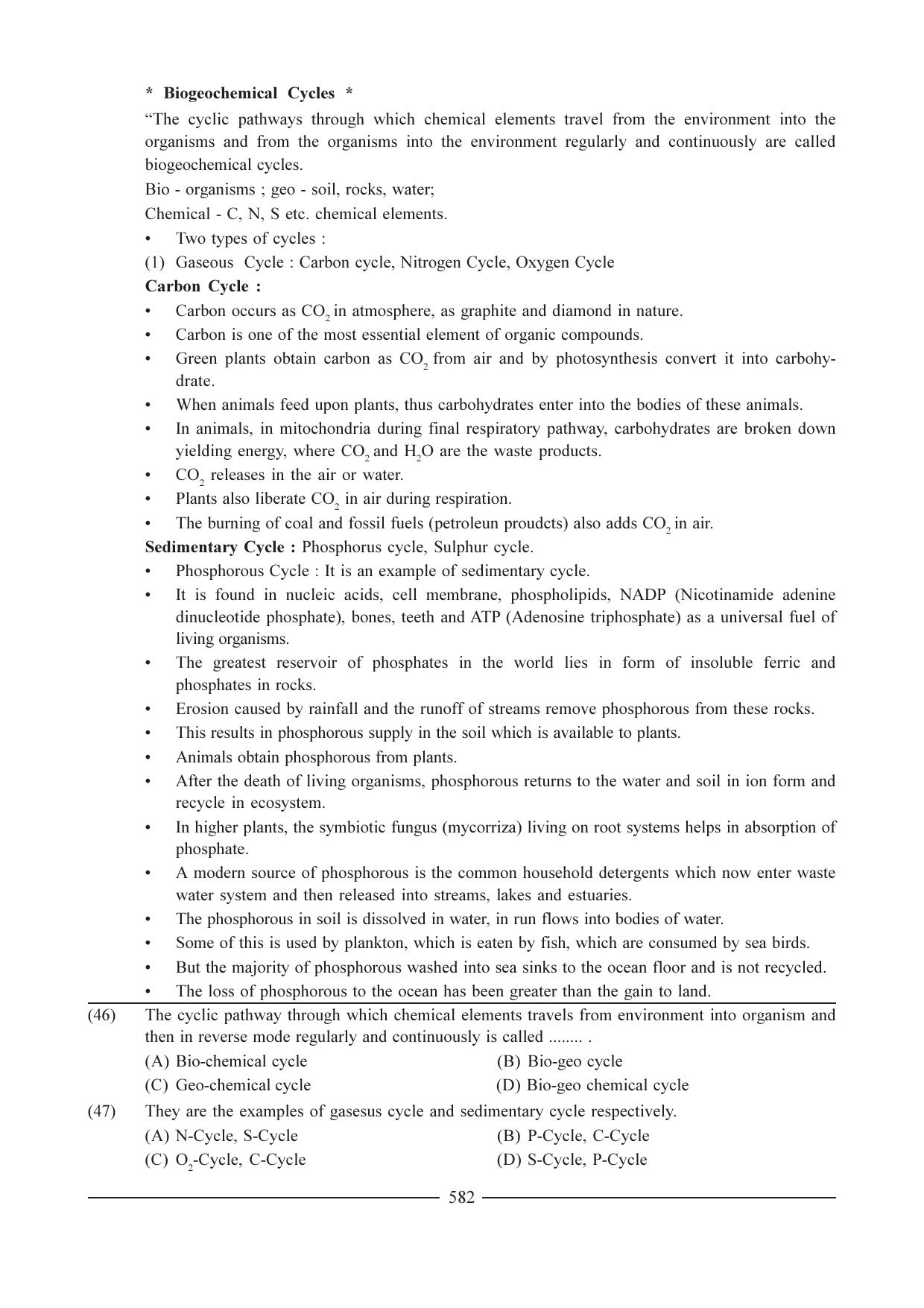 GSEB HSC Biology Question Paper (English Medium)- Chapter 28 - Page 10