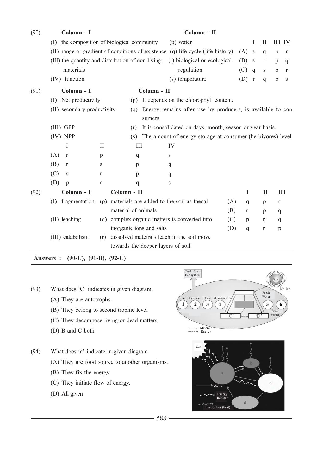 GSEB HSC Biology Question Paper (English Medium)- Chapter 28 - Page 16