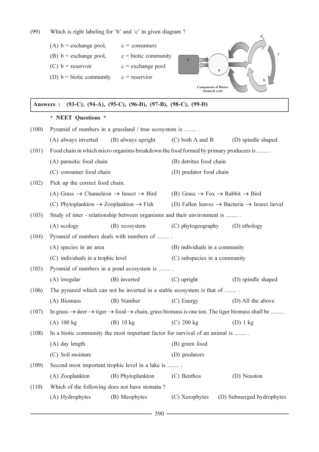 GSEB HSC Biology Question Paper (English Medium)- Chapter 28 - Page 18