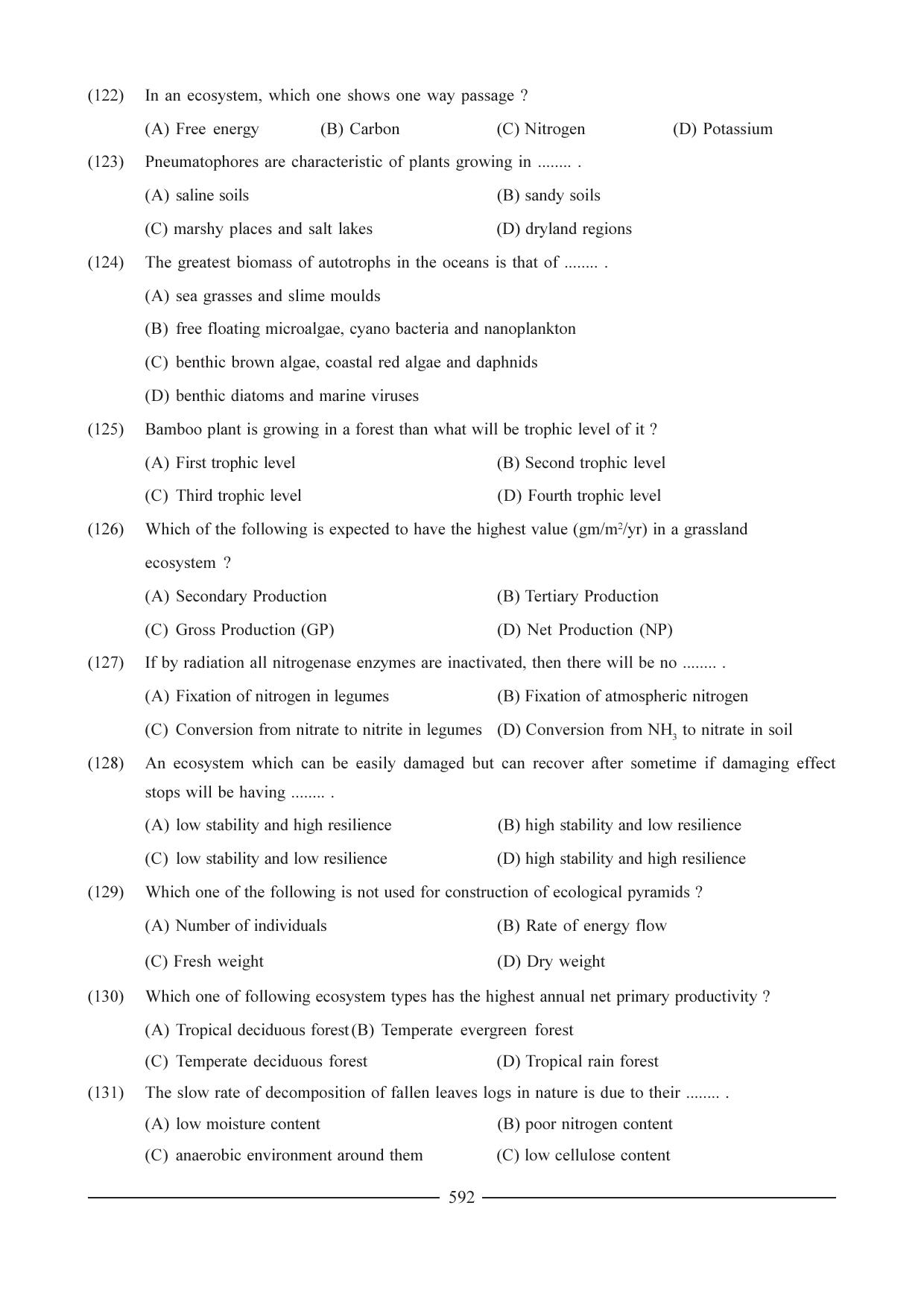 GSEB HSC Biology Question Paper (English Medium)- Chapter 28 - Page 20