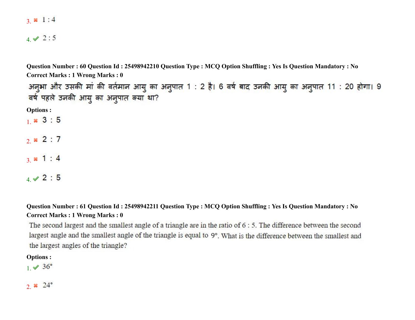MP CPCT 22 October 2021 Question Paper English Shift 1 - Page 41