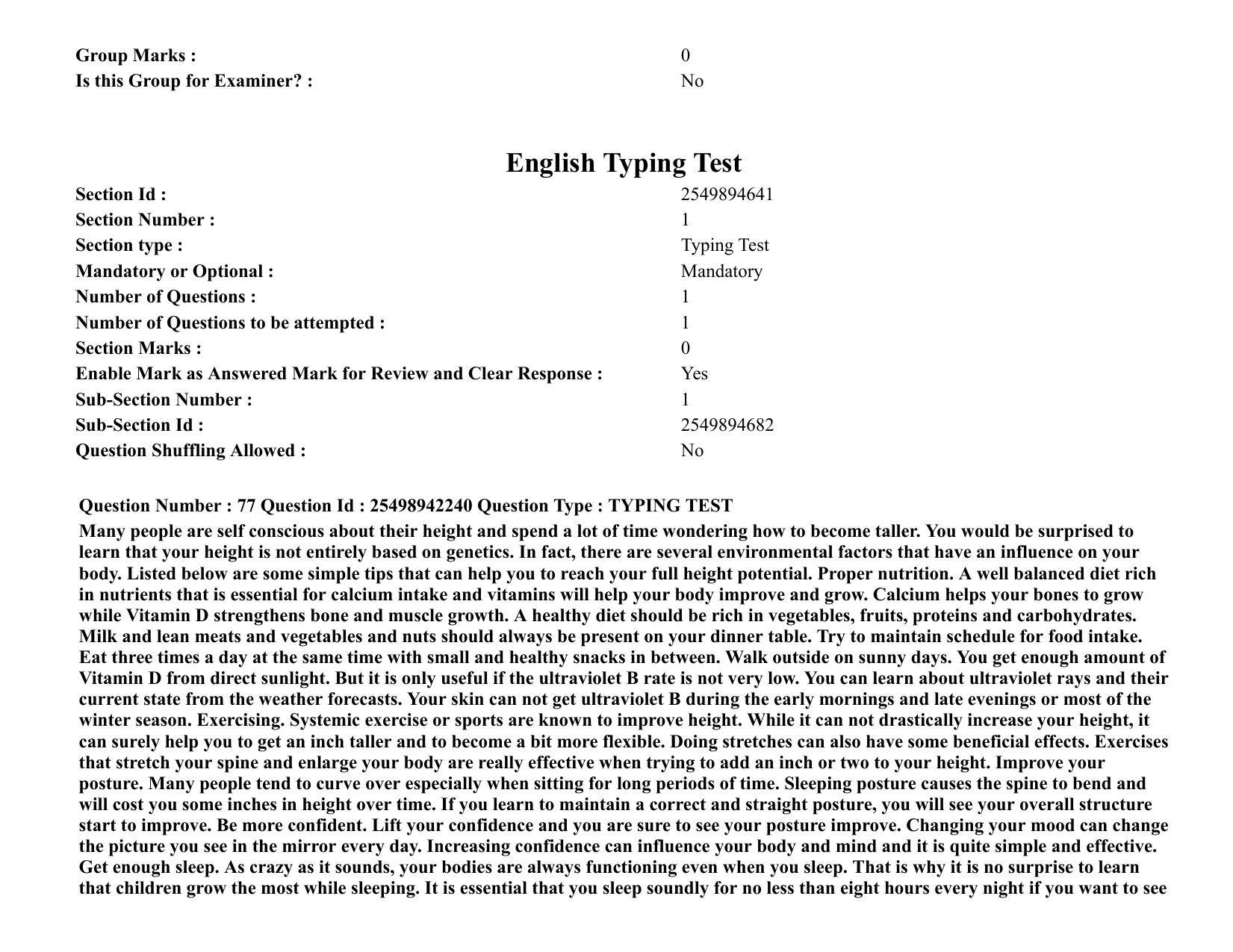 MP CPCT 22 October 2021 Question Paper English Shift 1 - Page 54