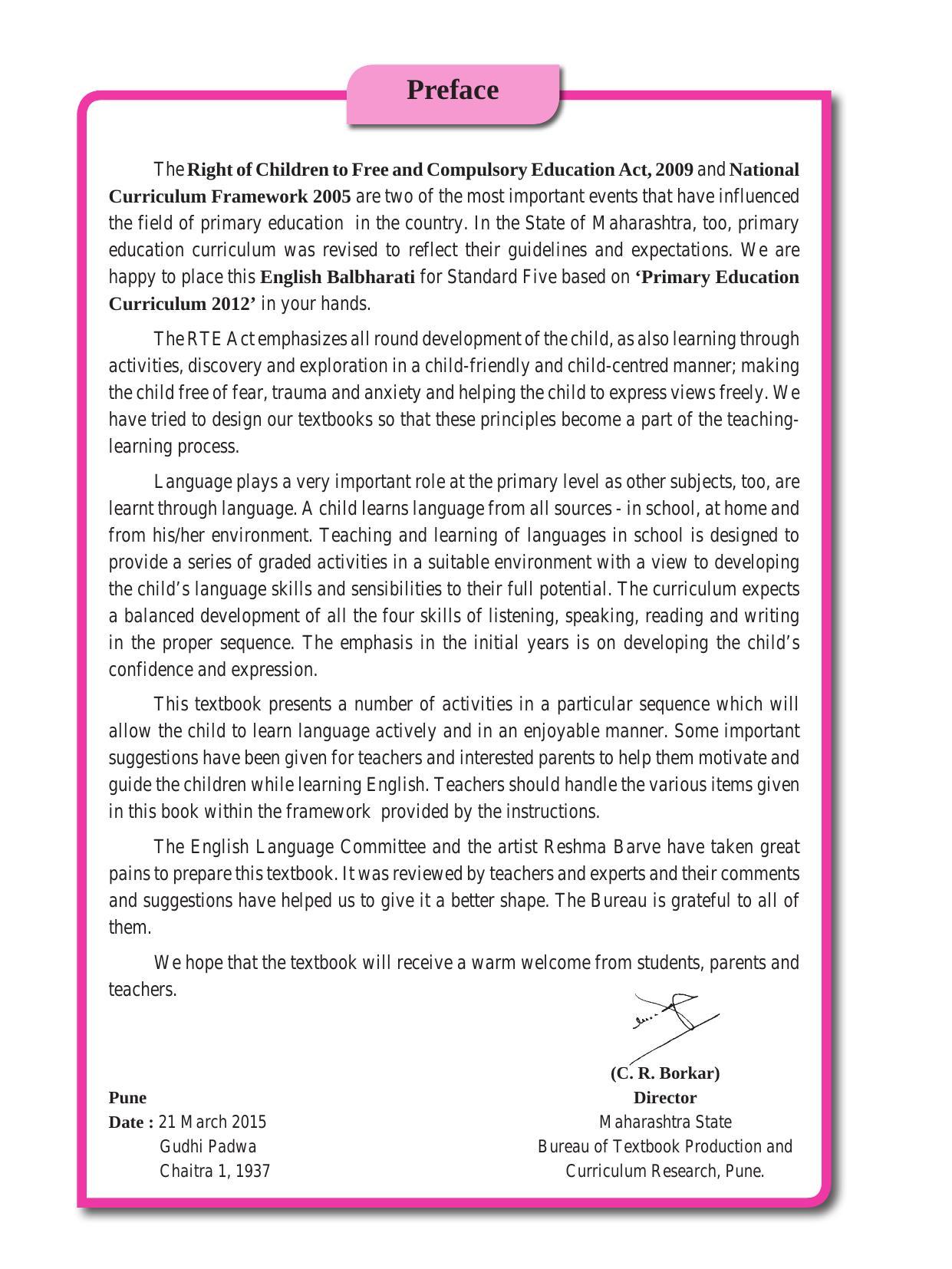 Maharashtra Board Class 5 English Textbook - Page 7