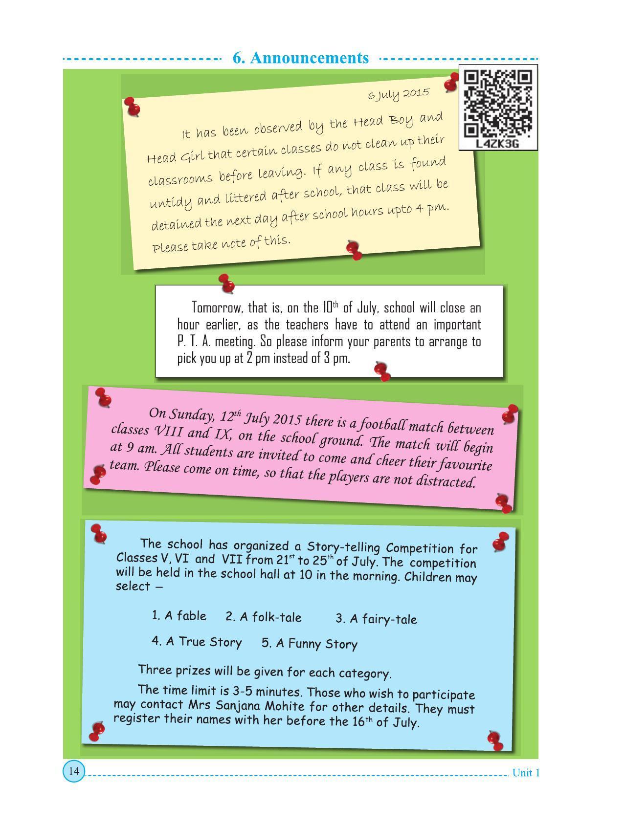Maharashtra Board Class 5 English Textbook - Page 24