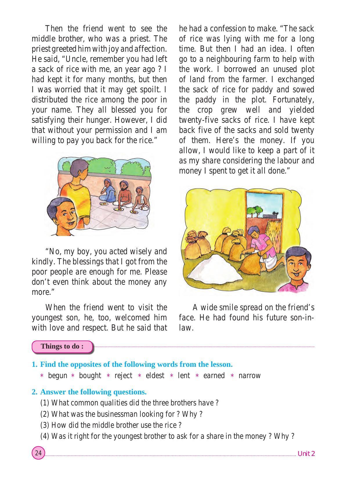 Maharashtra Board Class 5 English Textbook - Page 34