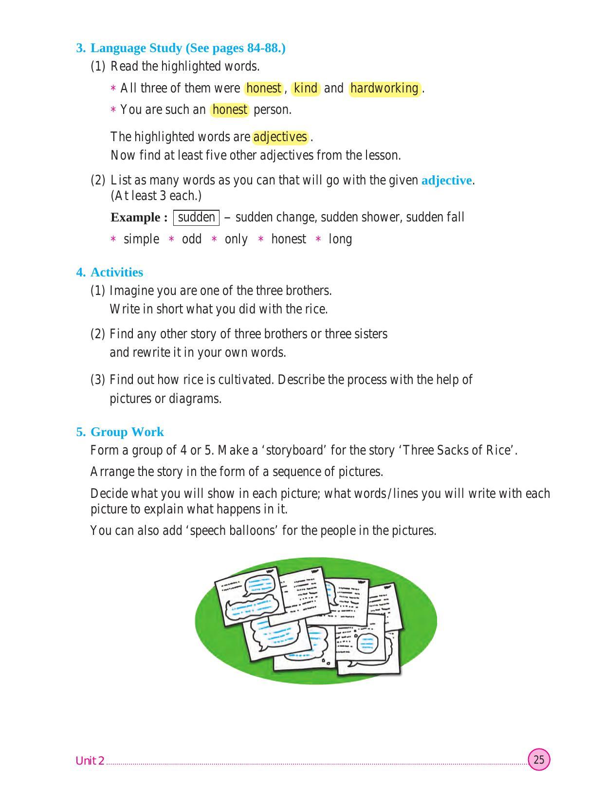Maharashtra Board Class 5 English Textbook - Page 35
