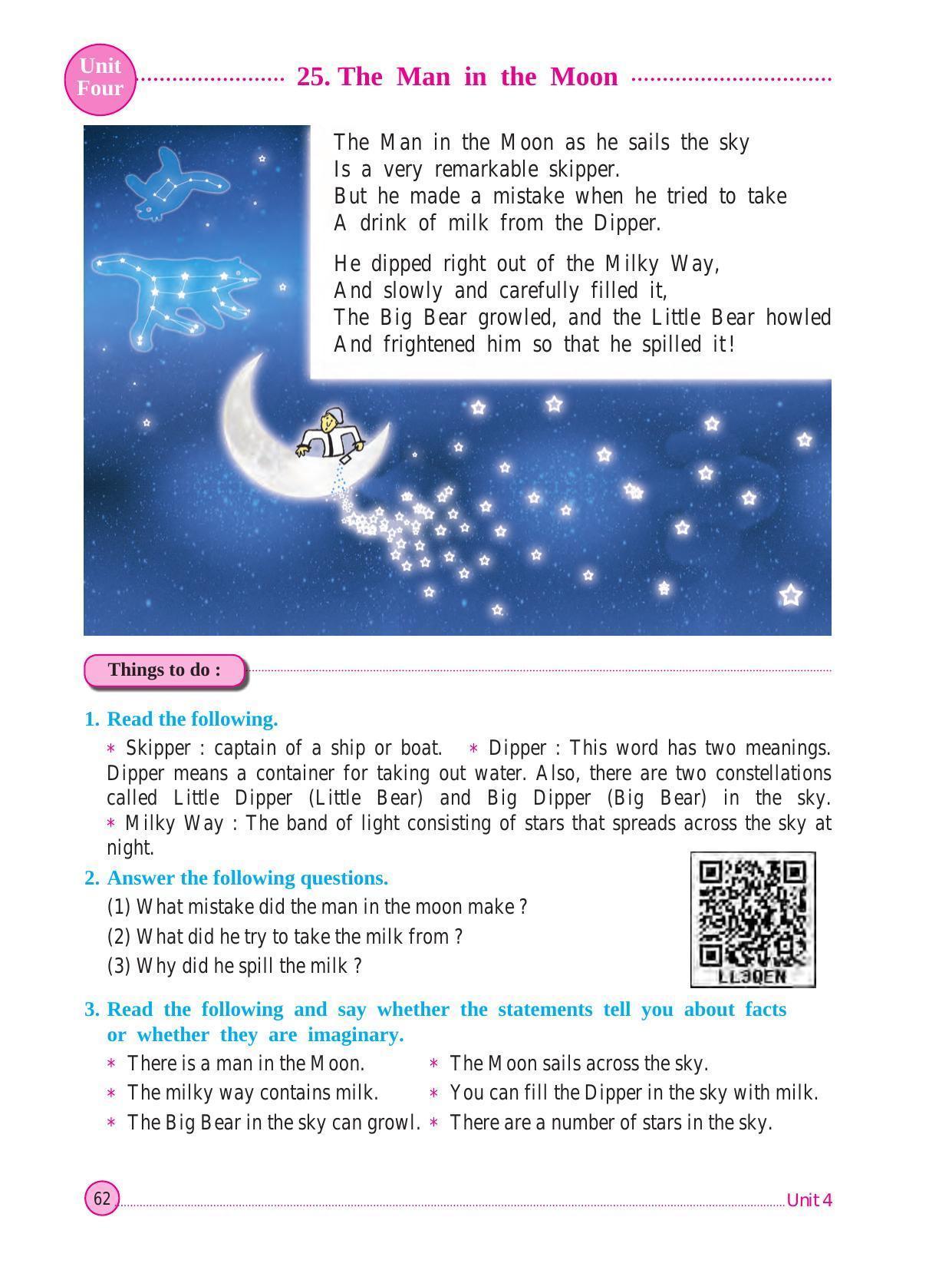 Maharashtra Board Class 5 English Textbook - Page 72