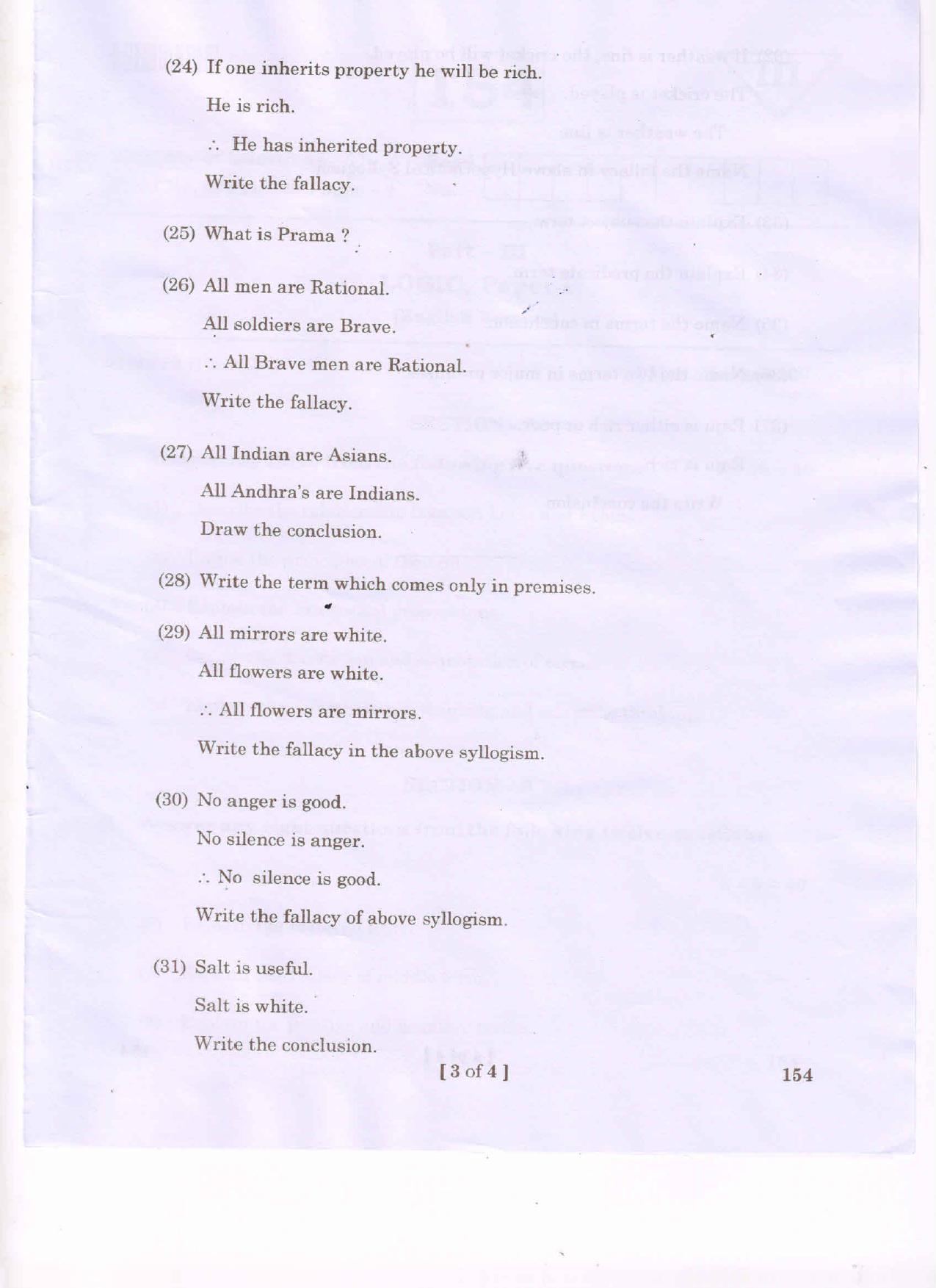 AP Inter 1st Year Logic - I(EM) Question Paper September-2021 - Page 3