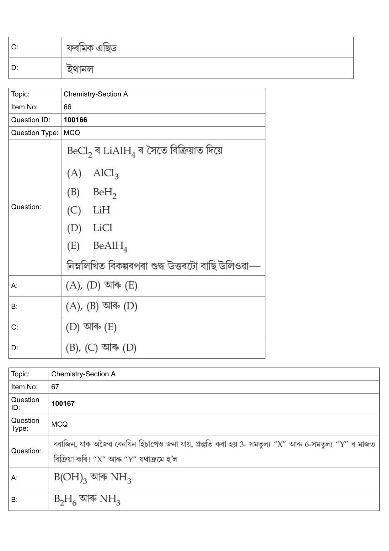 JEE Mains 2022: BTech Assamese (Shift 1) 26-07-2022 Question Paper - Page 28