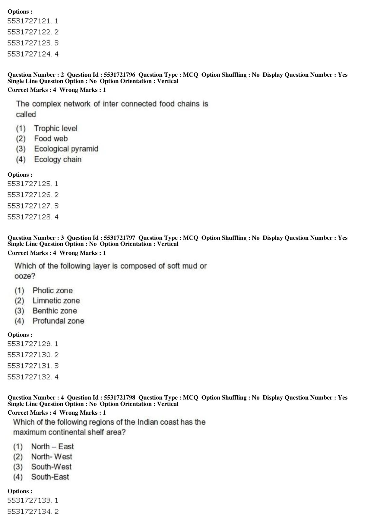 ICAR AIEEA PG 2019 FISHERIES SCIENCES Question Paper - Page 2