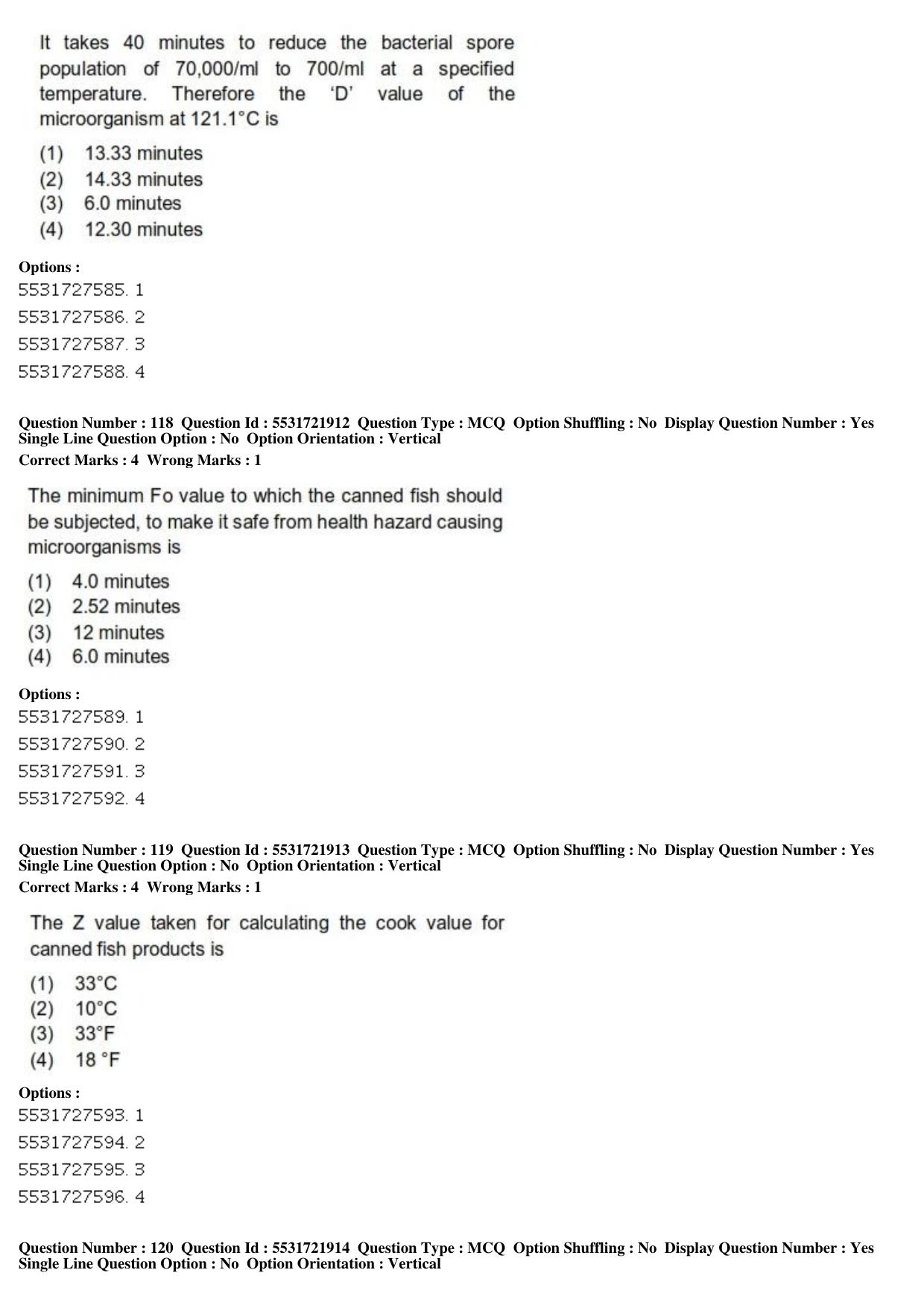 ICAR AIEEA PG 2019 FISHERIES SCIENCES Question Paper - Page 40