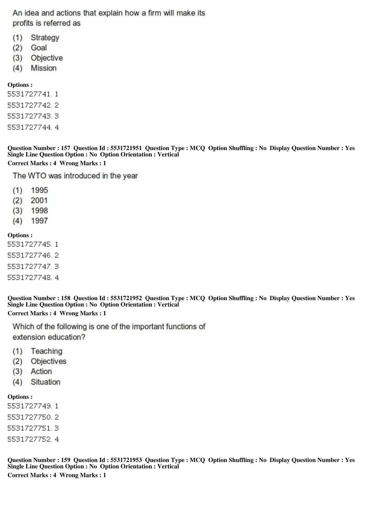 ICAR AIEEA PG 2019 FISHERIES SCIENCES Question Paper - Page 53