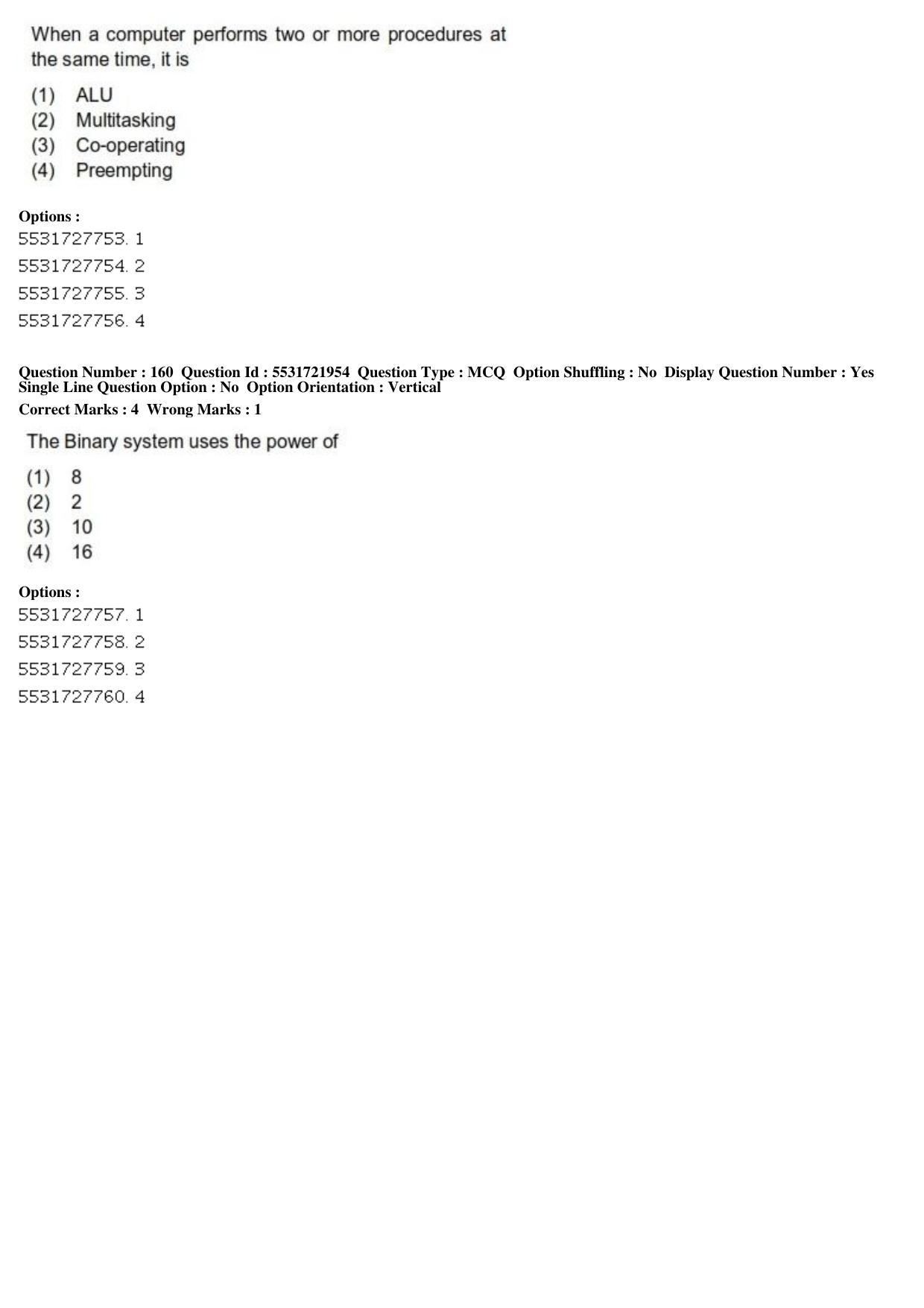ICAR AIEEA PG 2019 FISHERIES SCIENCES Question Paper - Page 54