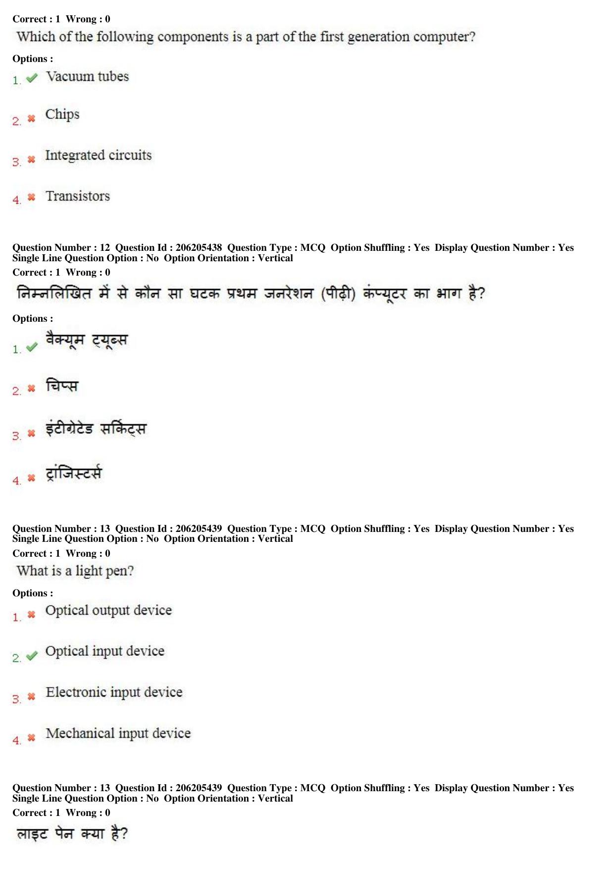 MP CPCT 18th Nov 2017 English Question Paper Shift 2 - Page 9