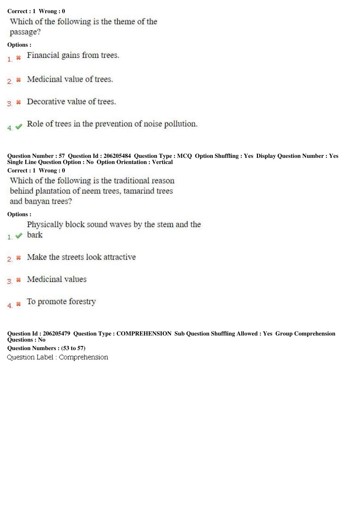 MP CPCT 18th Nov 2017 English Question Paper Shift 2 - Page 37