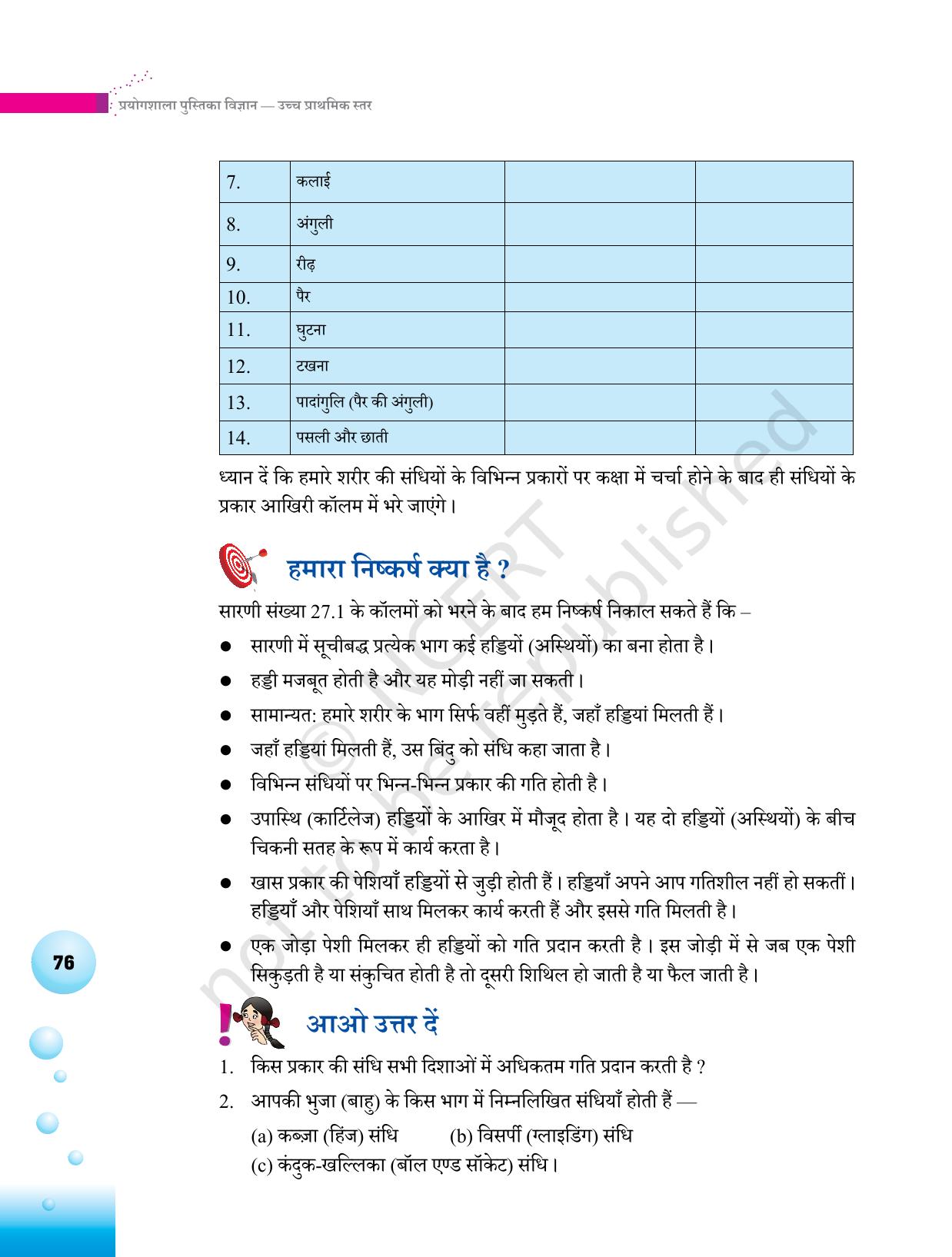 NCERT Laboratory Manuals for Class VI to VIII विज्ञान - थीम 3 - Page 8