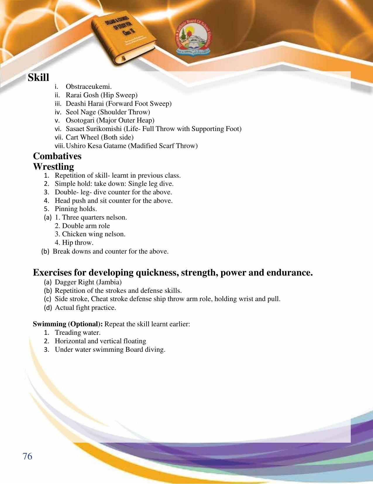 JKBOSE Syllabus for 9th class - Page 77