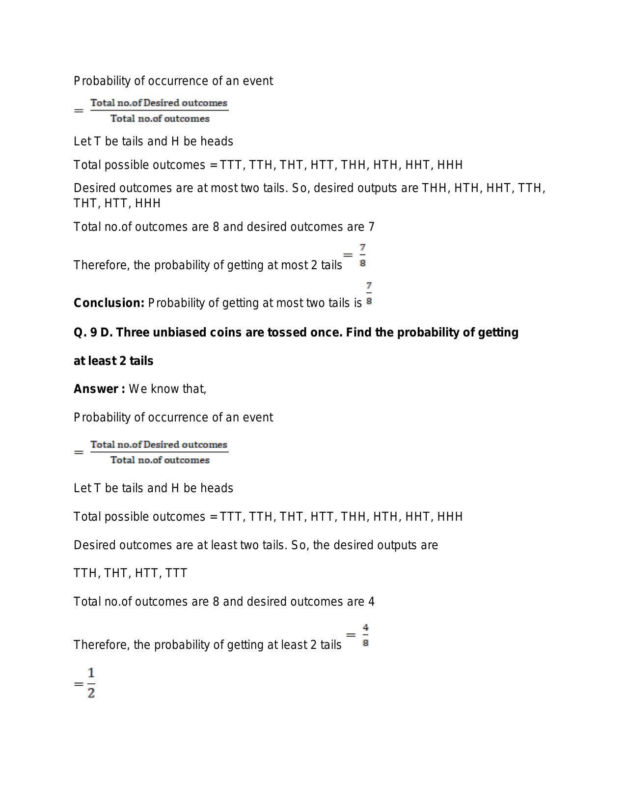 Chapter 31: Probability: RS Aggarwal Class 11 Solutions  - Page 16
