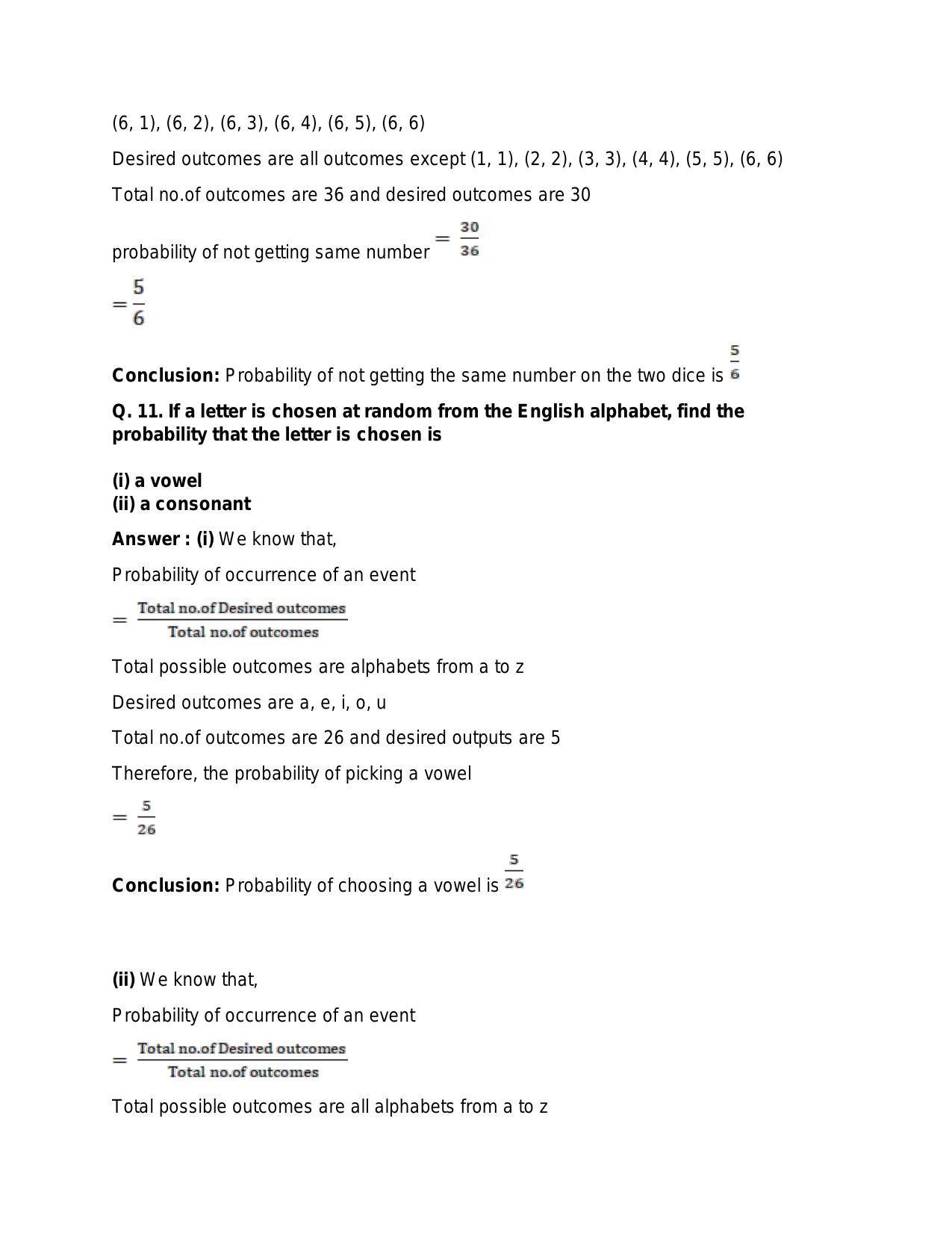 Chapter 31: Probability: RS Aggarwal Class 11 Solutions  - Page 18
