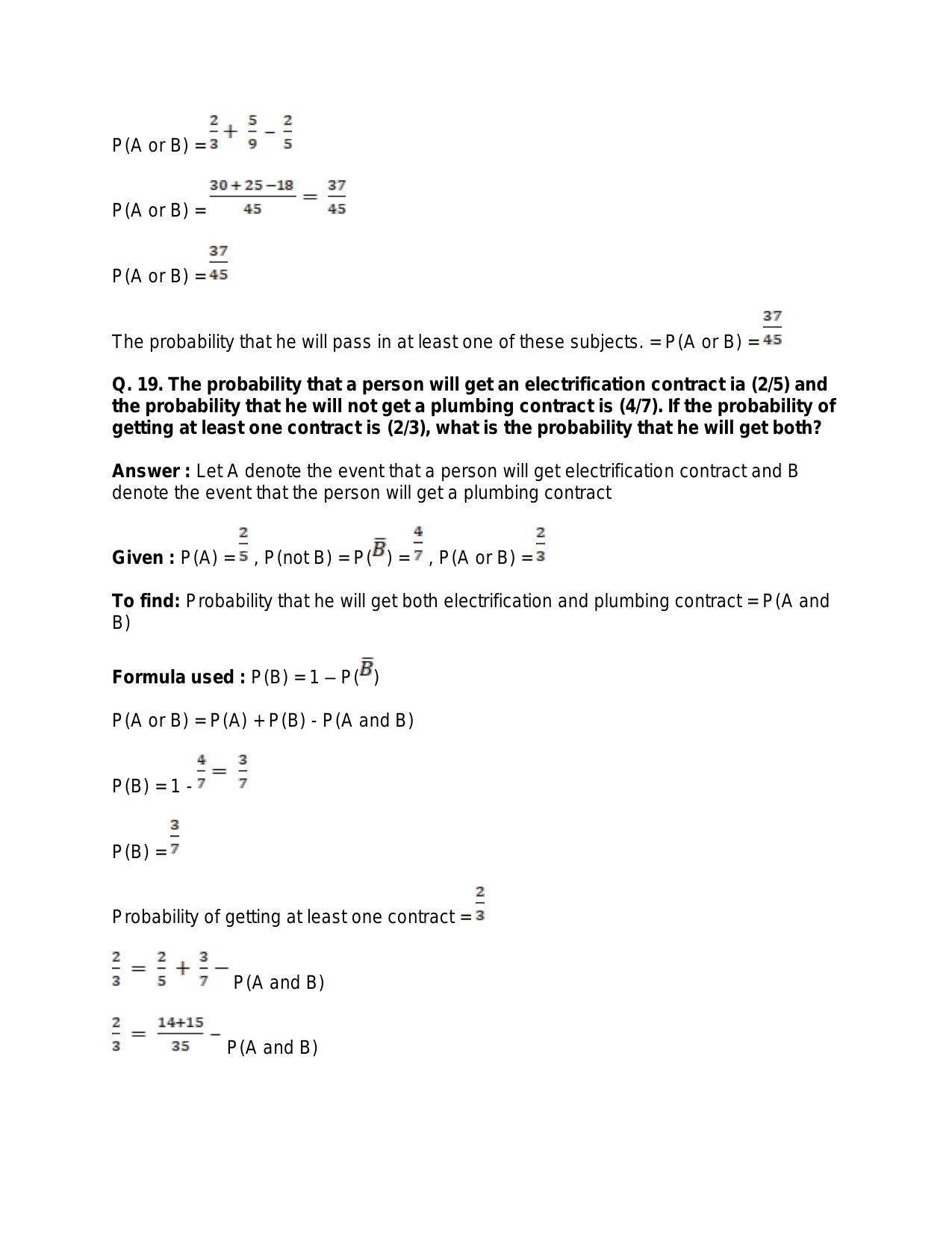 Chapter 31: Probability: RS Aggarwal Class 11 Solutions  - Page 46