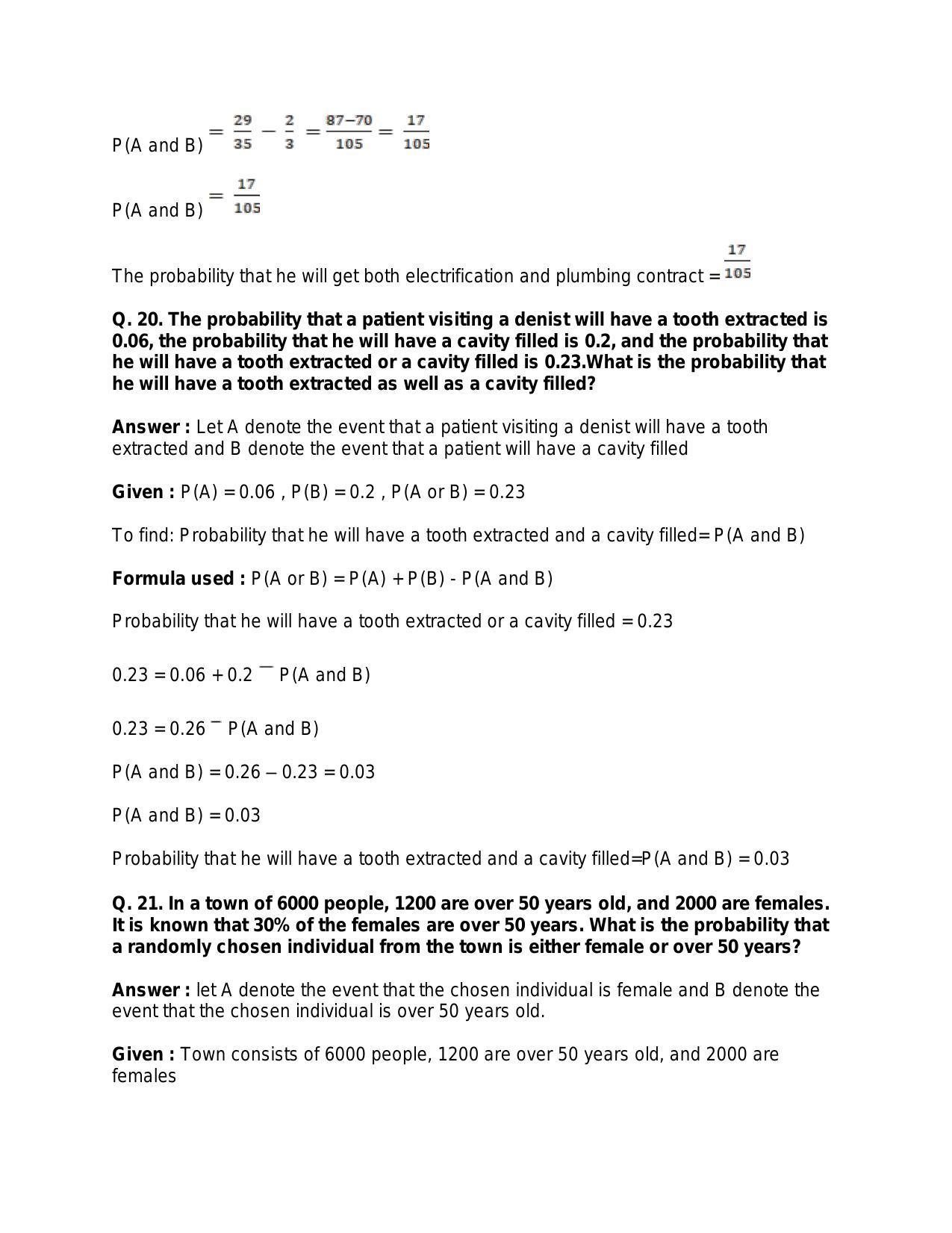 Chapter 31: Probability: RS Aggarwal Class 11 Solutions  - Page 47