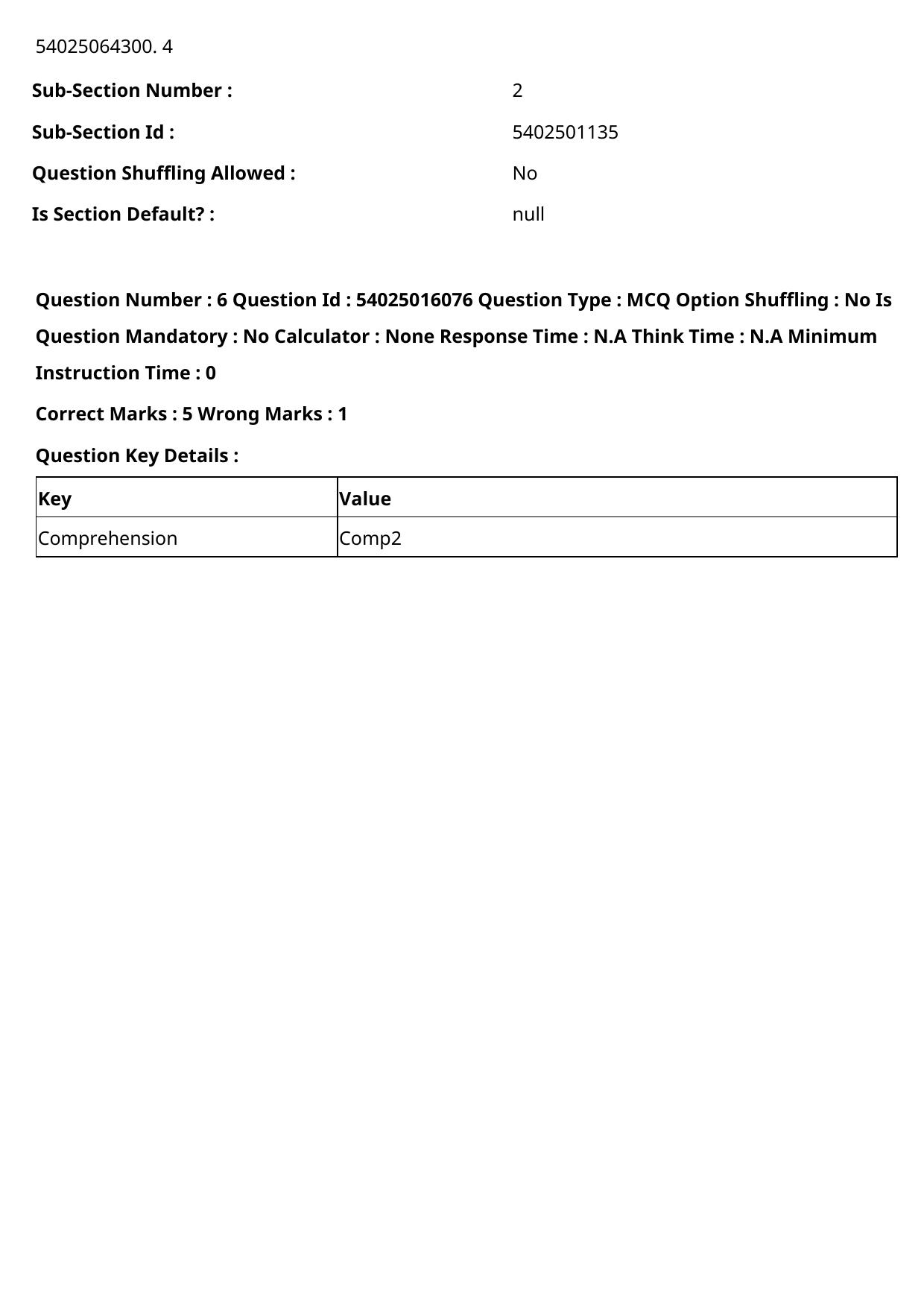 CUET 2023 International Shift 3 Question Papers - Page 8