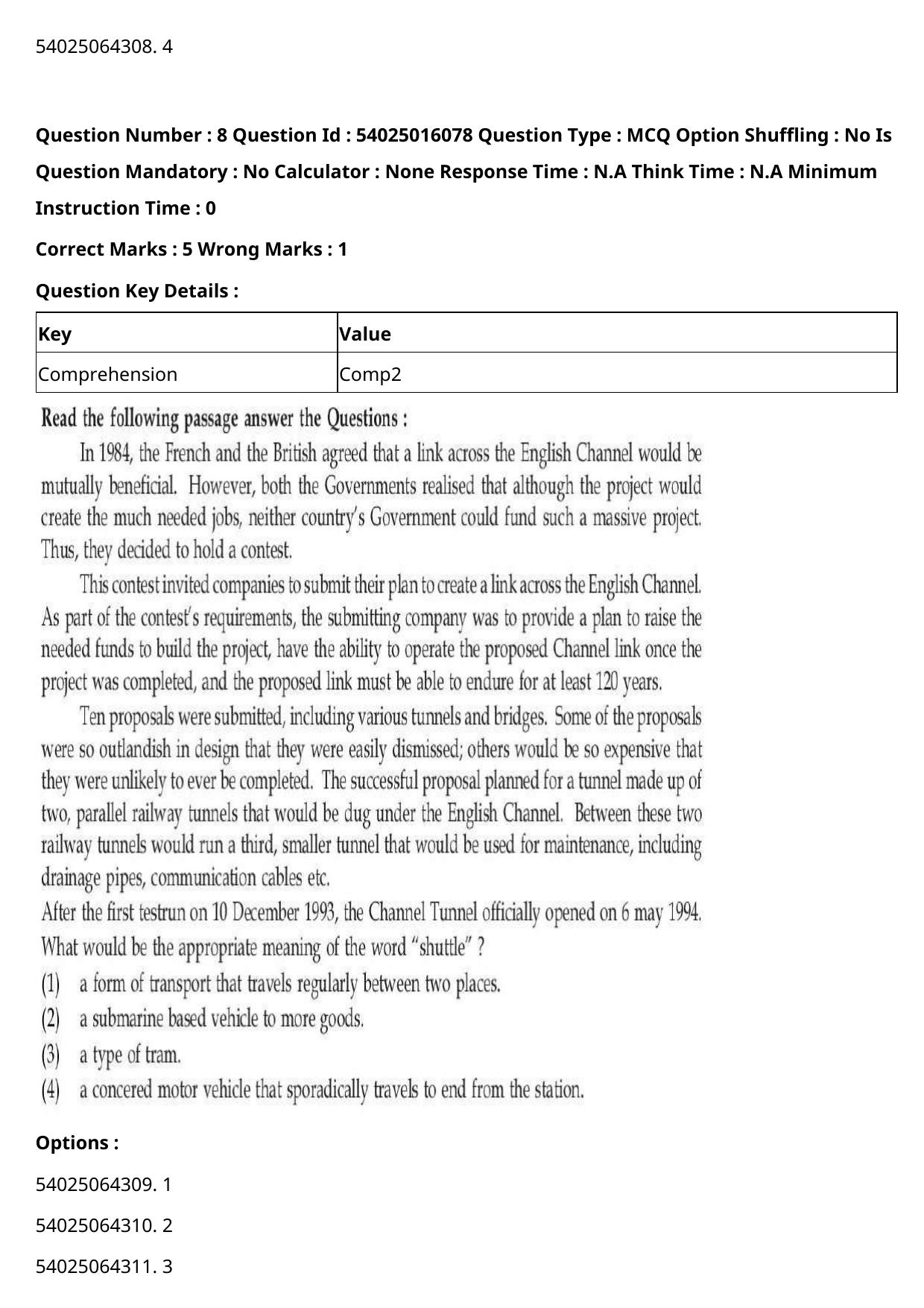 CUET 2023 International Shift 3 Question Papers - Page 11