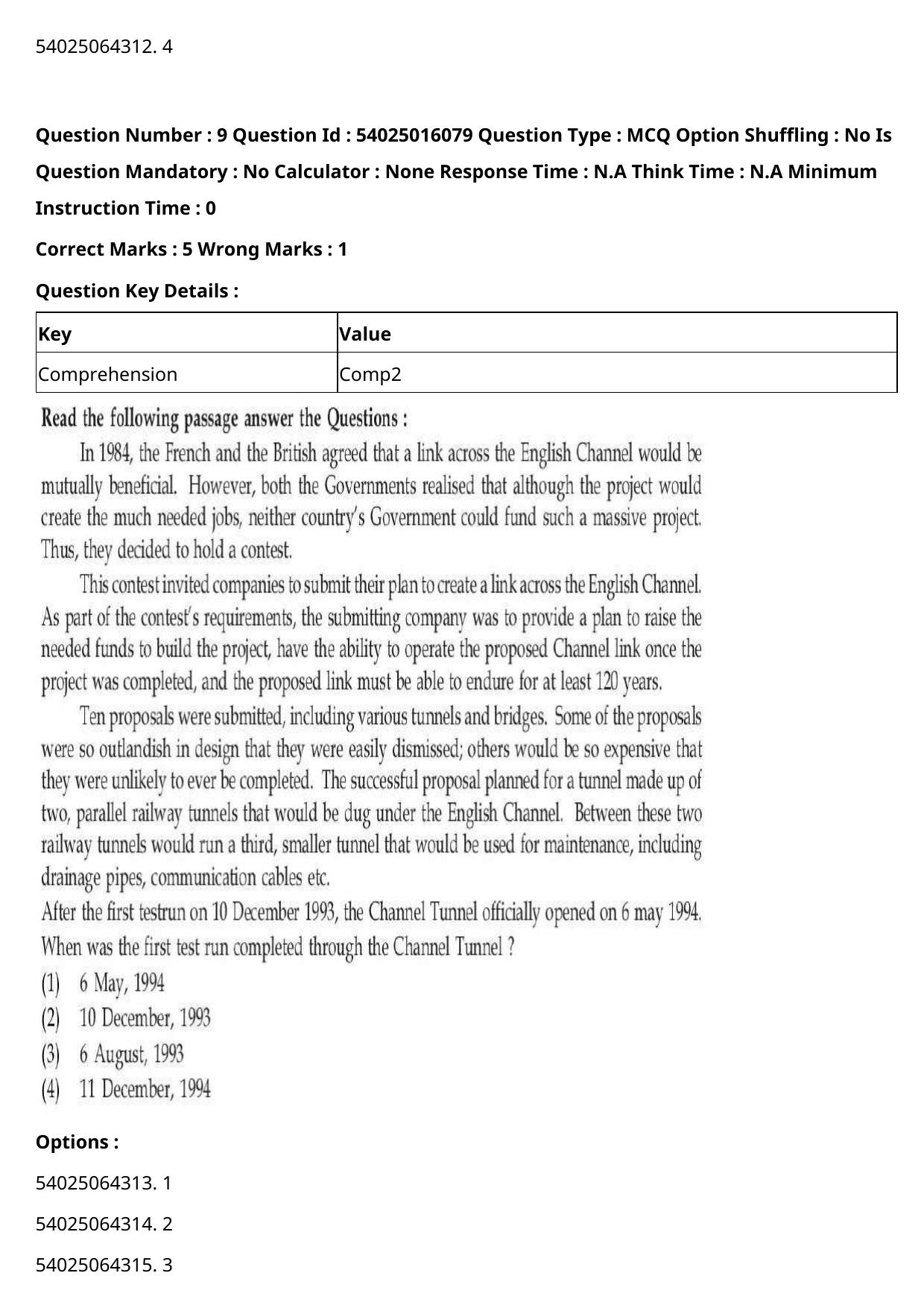 CUET 2023 International Shift 3 Question Papers - Page 12