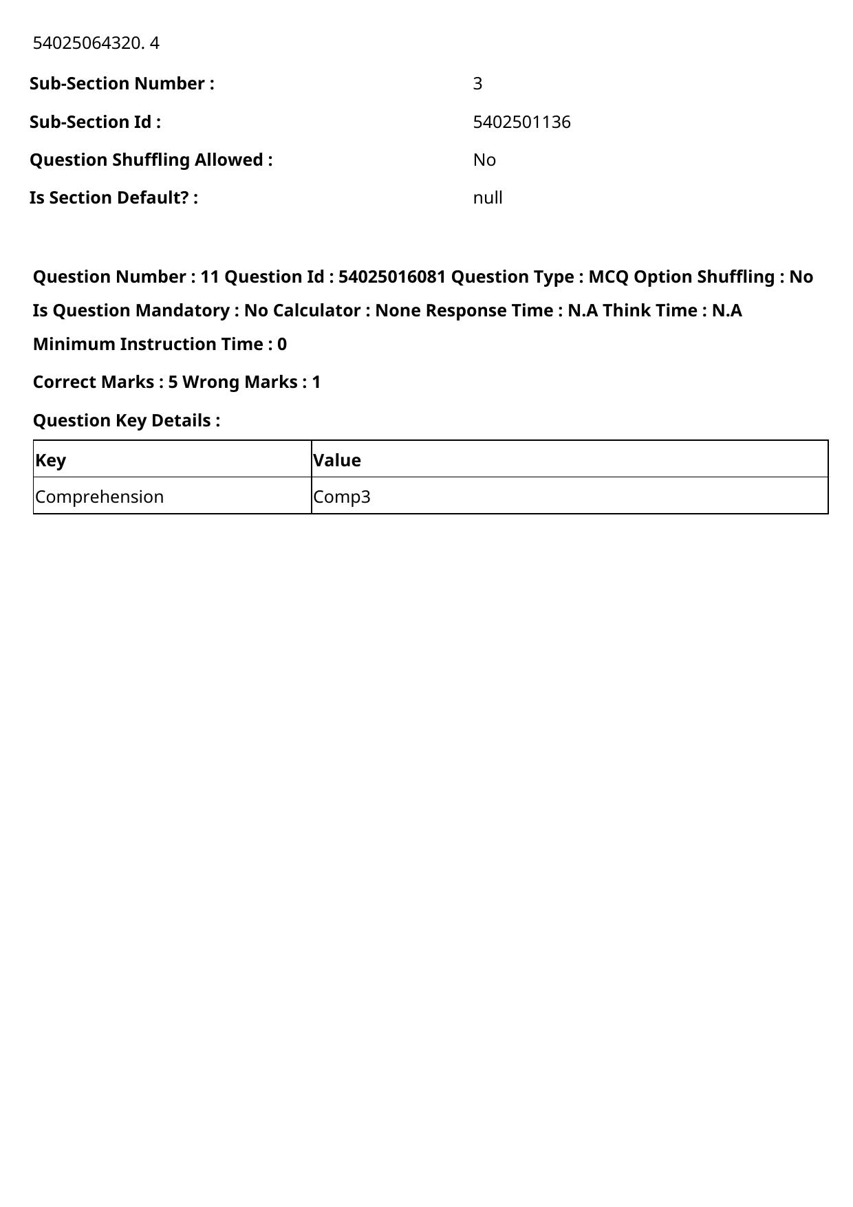CUET 2023 International Shift 3 Question Papers - Page 14