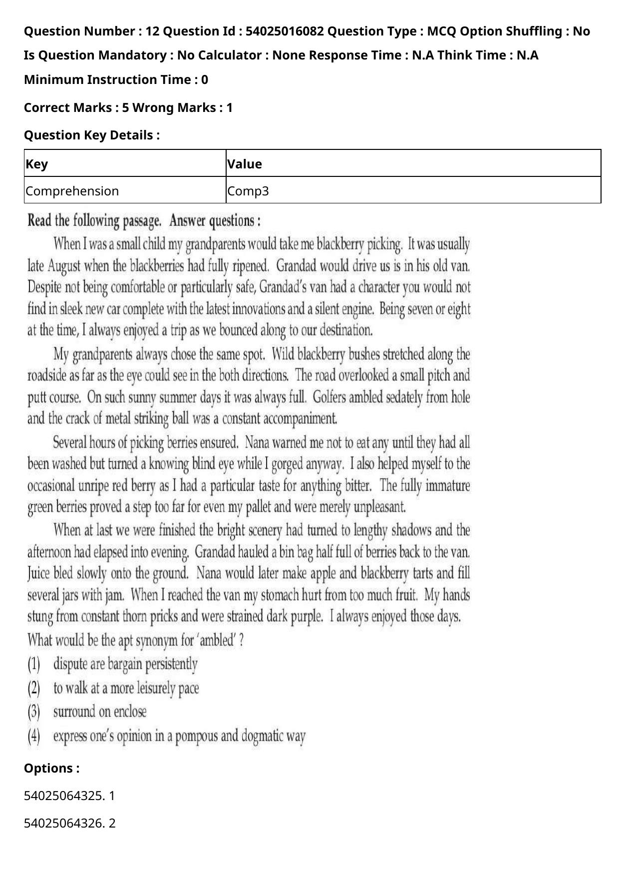 CUET 2023 International Shift 3 Question Papers - Page 16