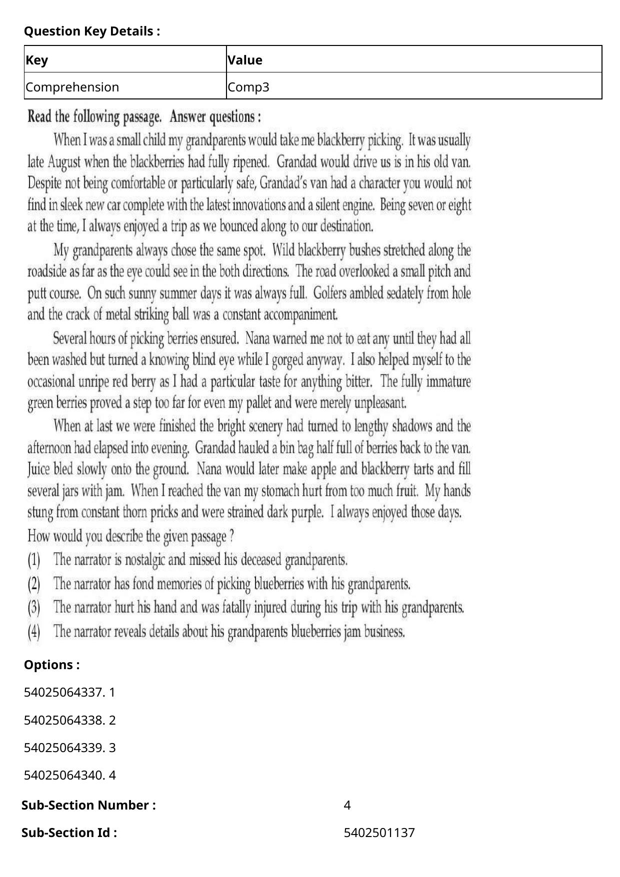 CUET 2023 International Shift 3 Question Papers - Page 20