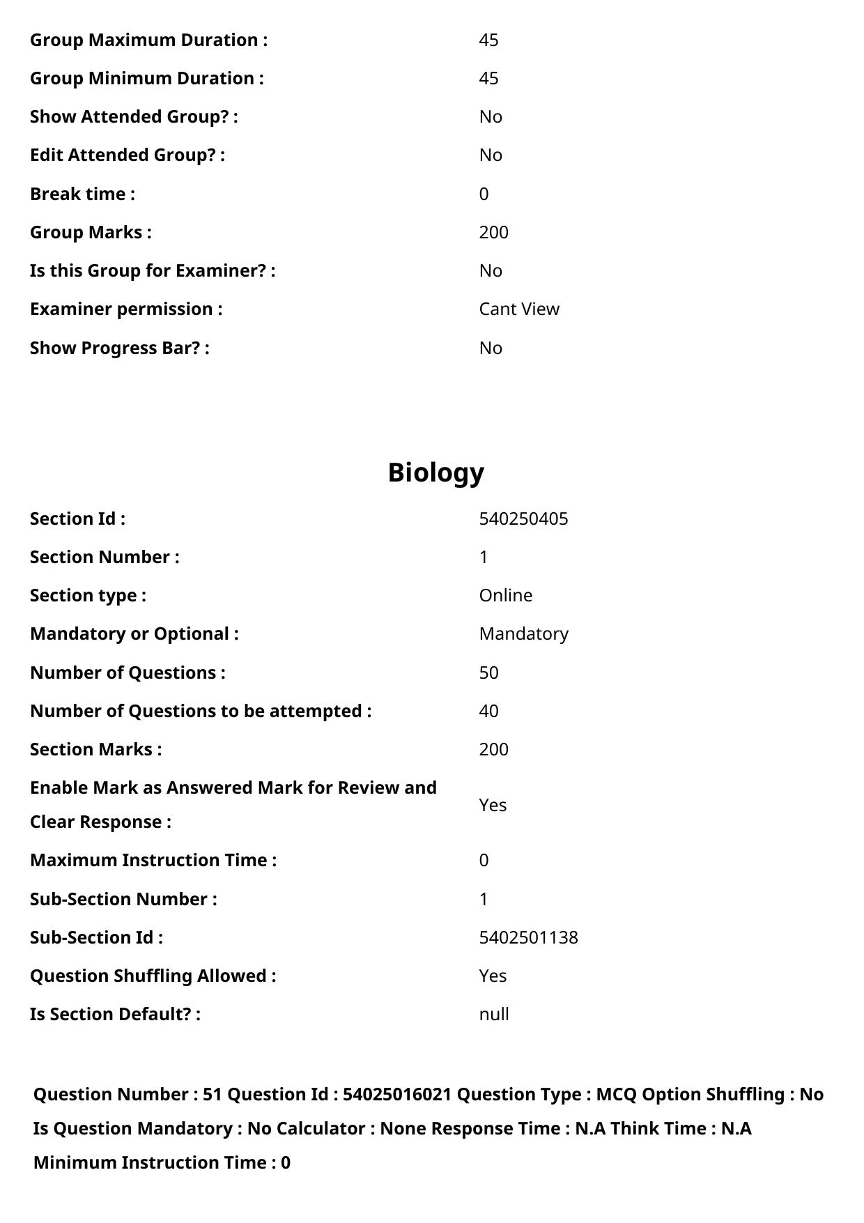 CUET 2023 International Shift 3 Question Papers - Page 48
