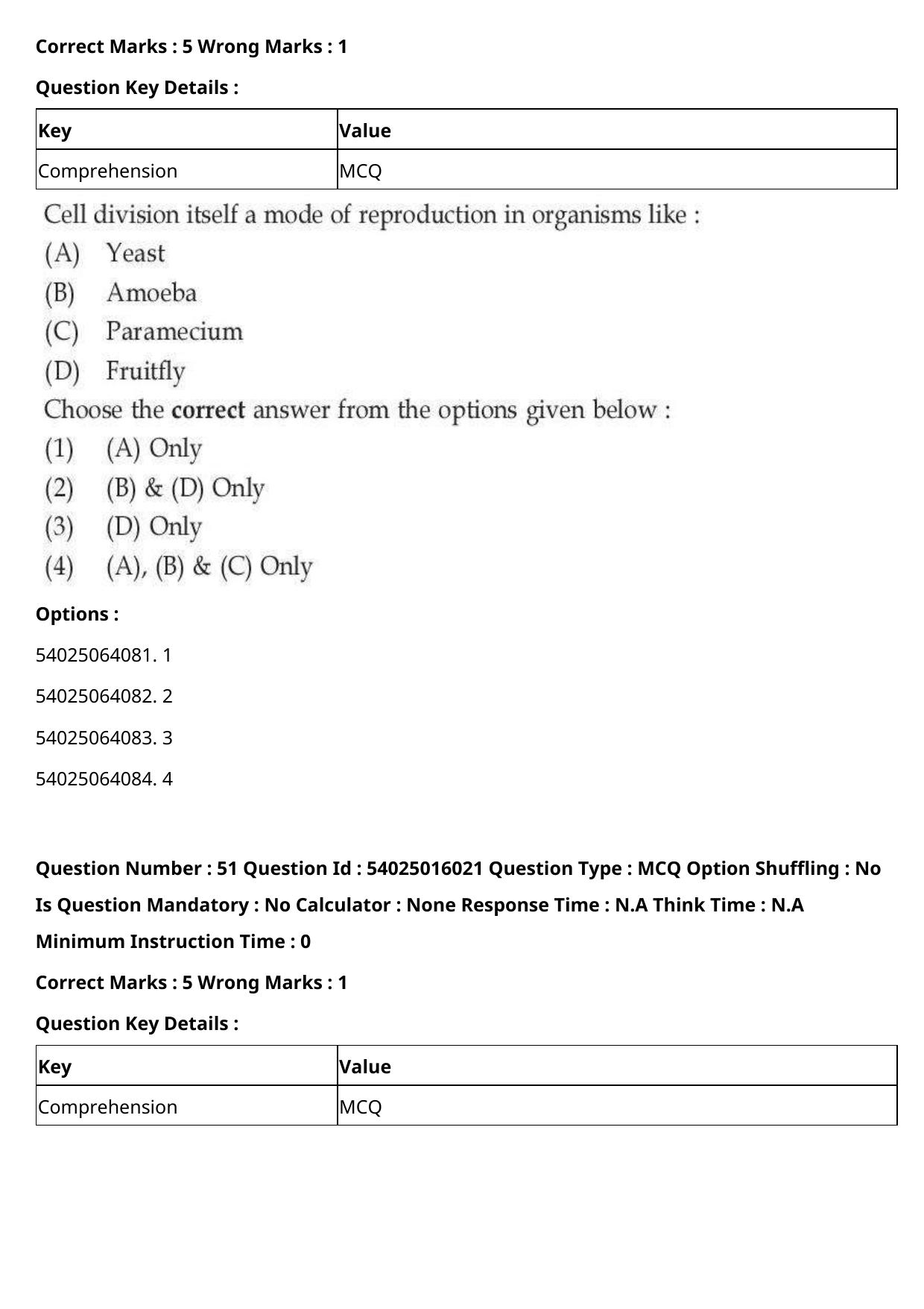 CUET 2023 International Shift 3 Question Papers - Page 49