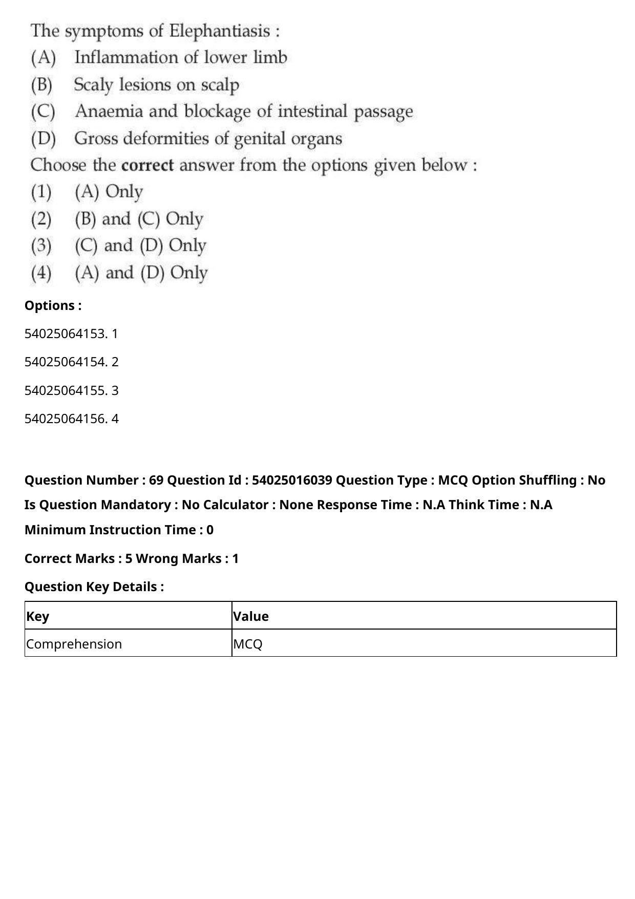 CUET 2023 International Shift 3 Question Papers - Page 74