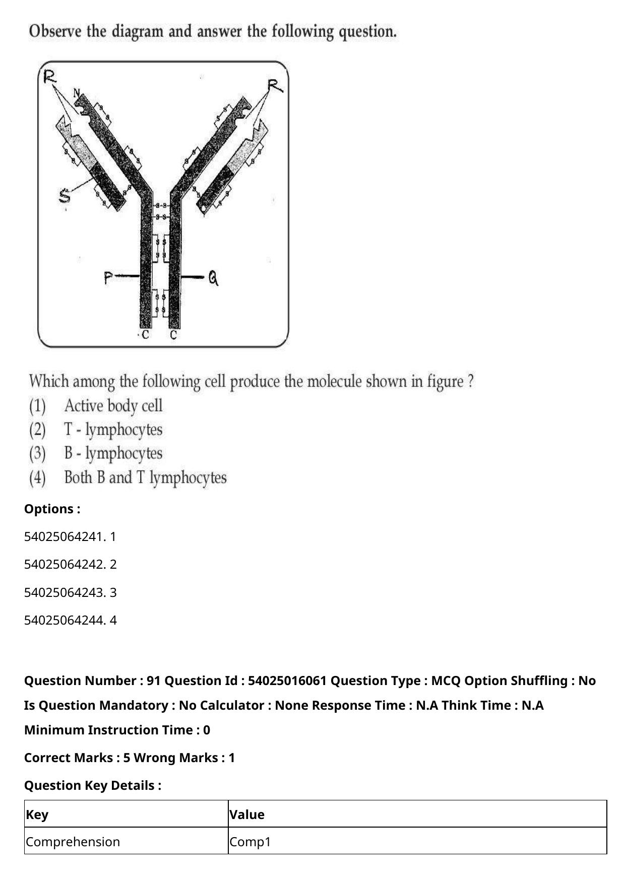 CUET 2023 International Shift 3 Question Papers - Page 106