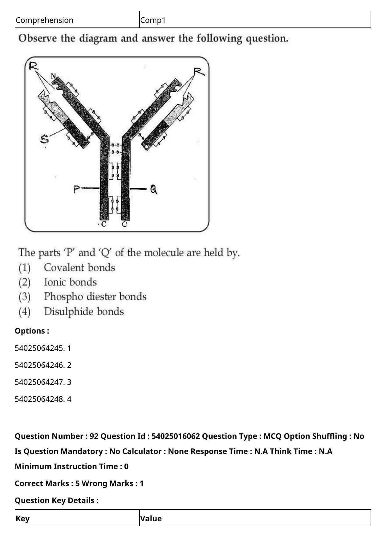 CUET 2023 International Shift 3 Question Papers - Page 108