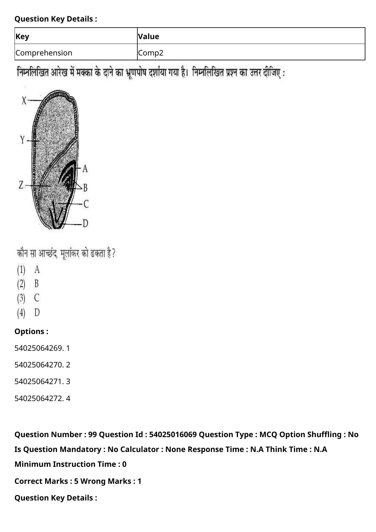CUET 2023 International Shift 3 Question Papers - Page 121