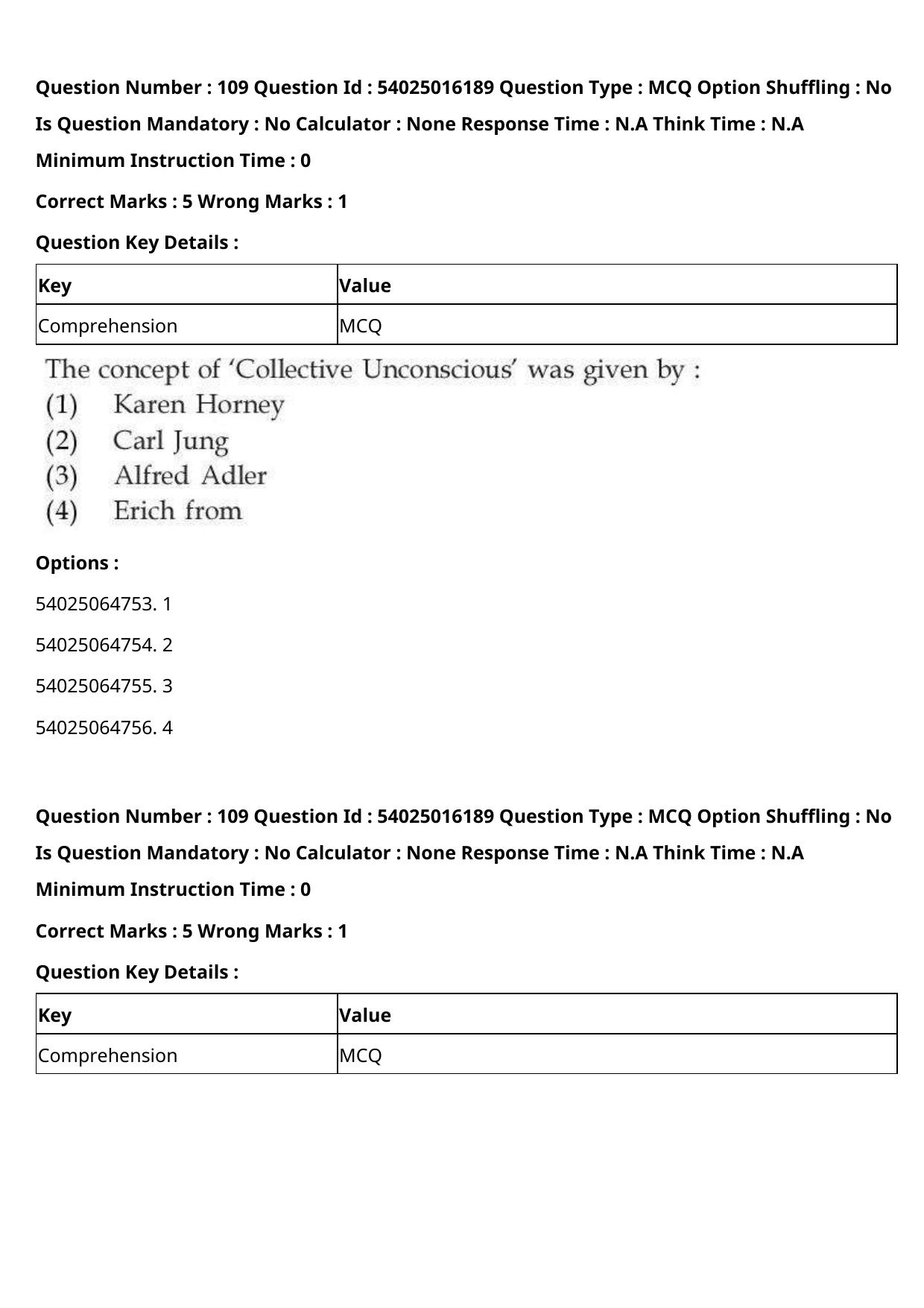 CUET 2023 International Shift 3 Question Papers - Page 138