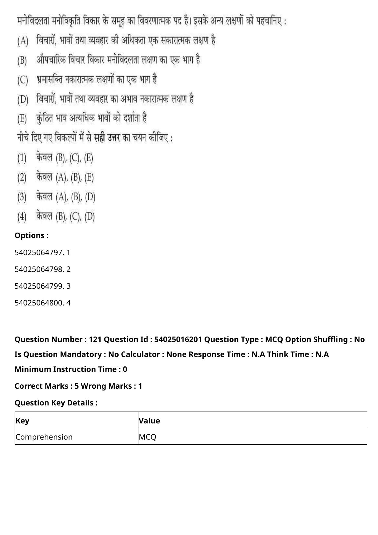 CUET 2023 International Shift 3 Question Papers - Page 155
